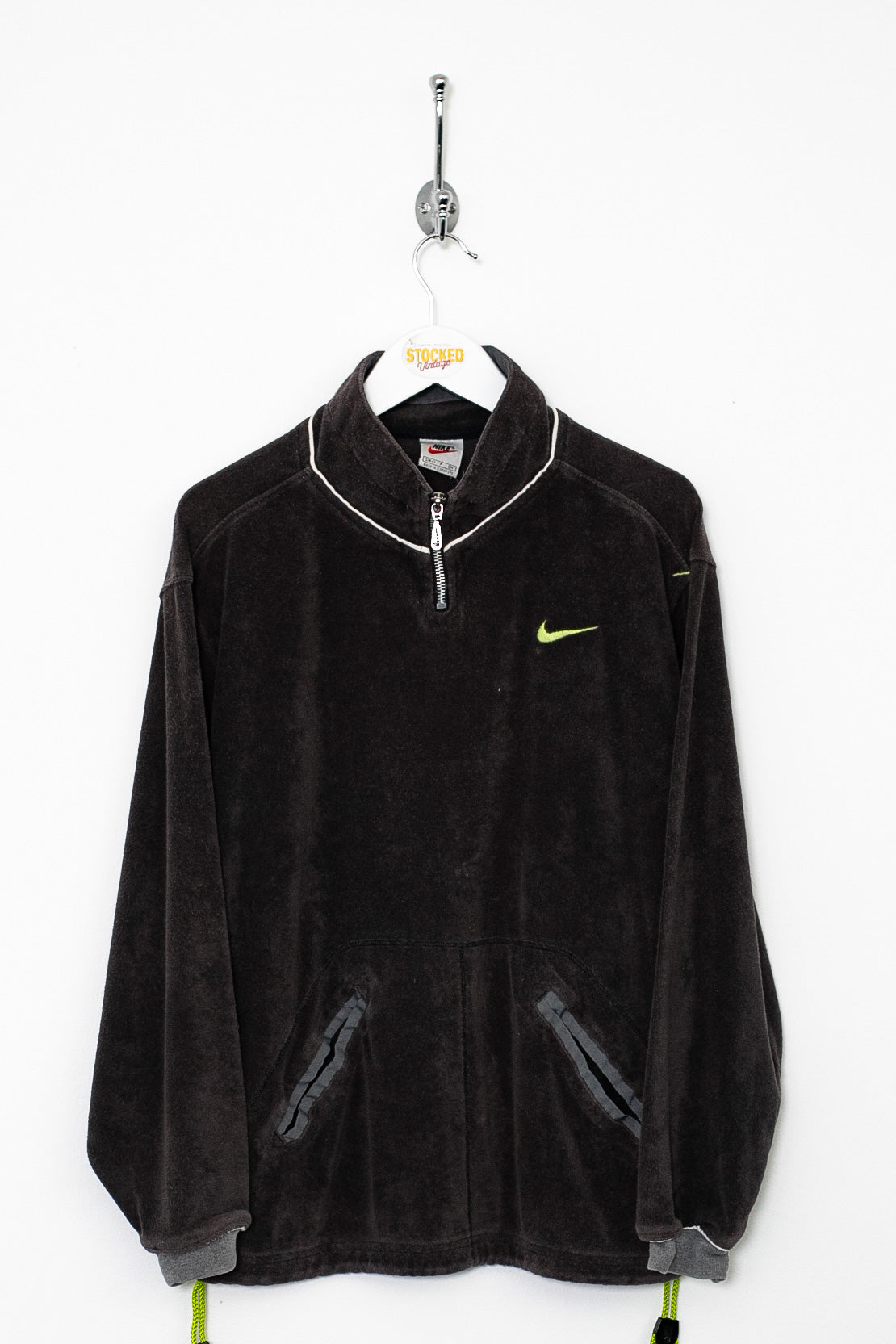Womens 90s Nike 1/4 Zip Sweatshirt (S)