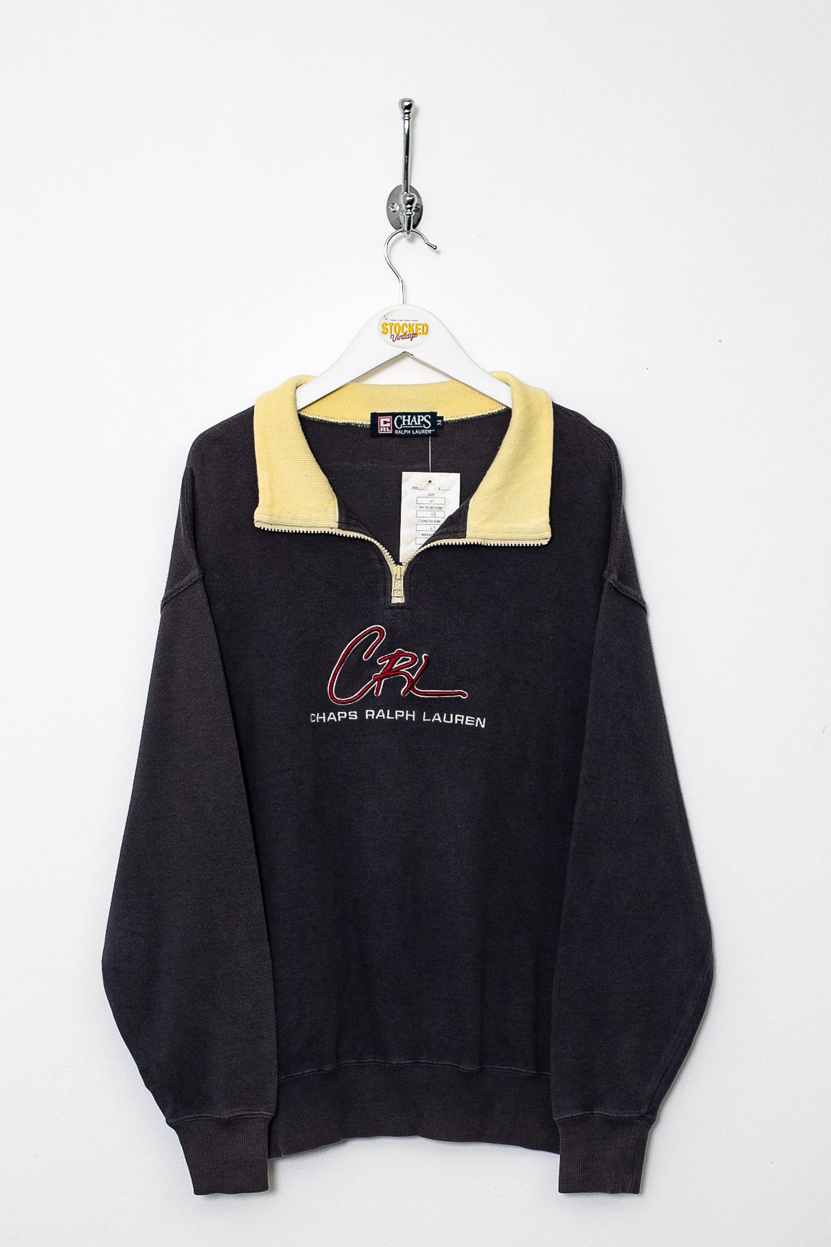 00s Ralph Lauren Chaps 1/4 Zip Sweatshirt (M)