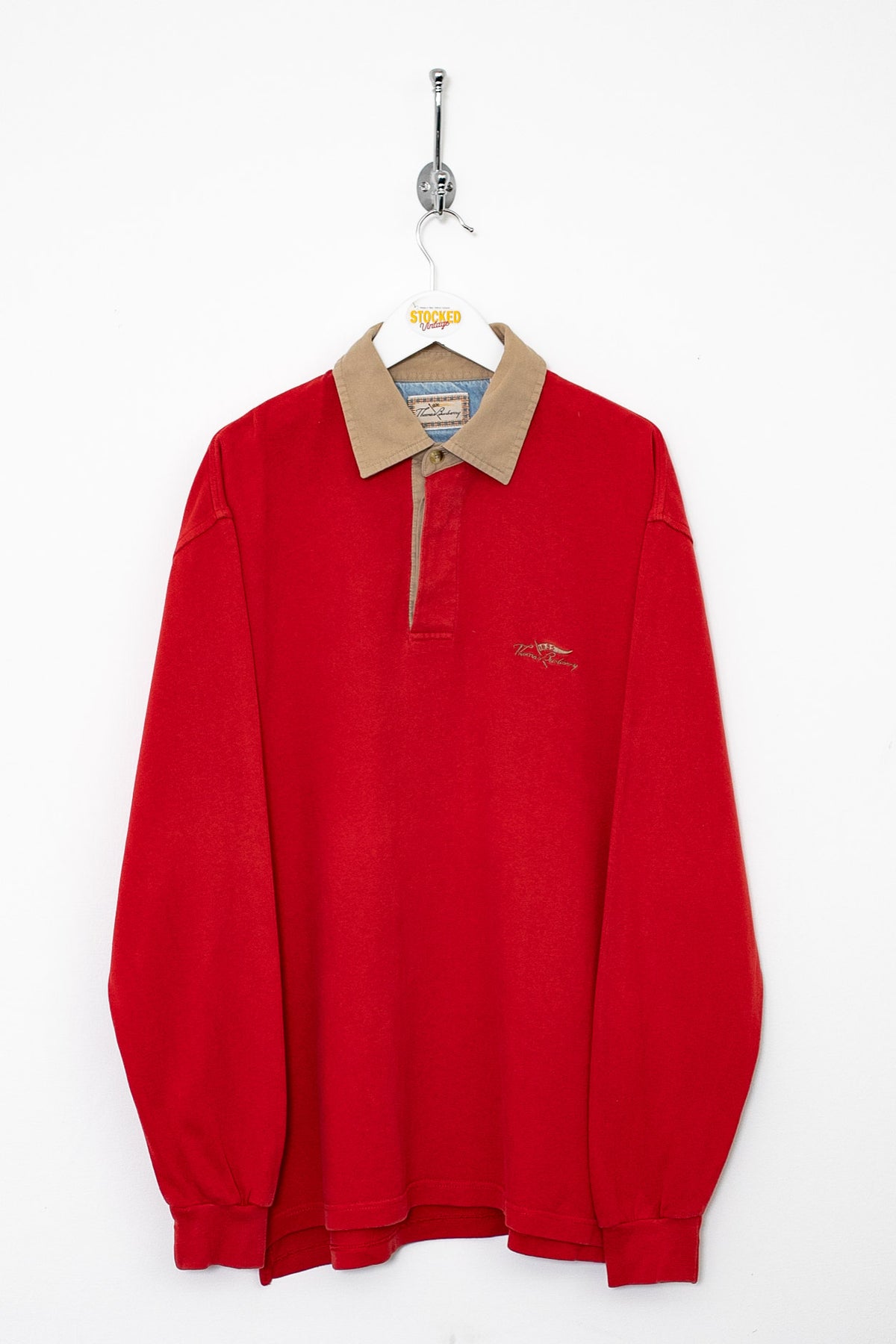 00s Burberry Rugby Shirt (M)
