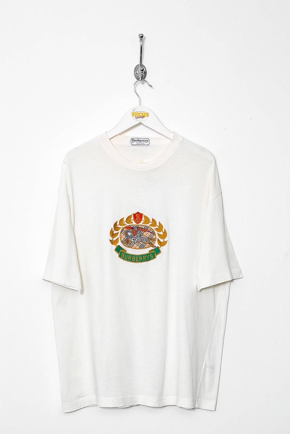 90s Burberry Tee (L)