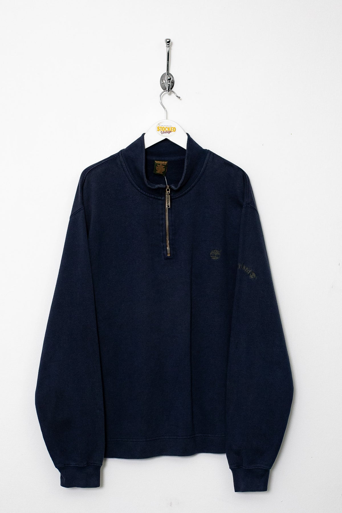 00s Timberland 1/4 Zip Sweatshirt (M)