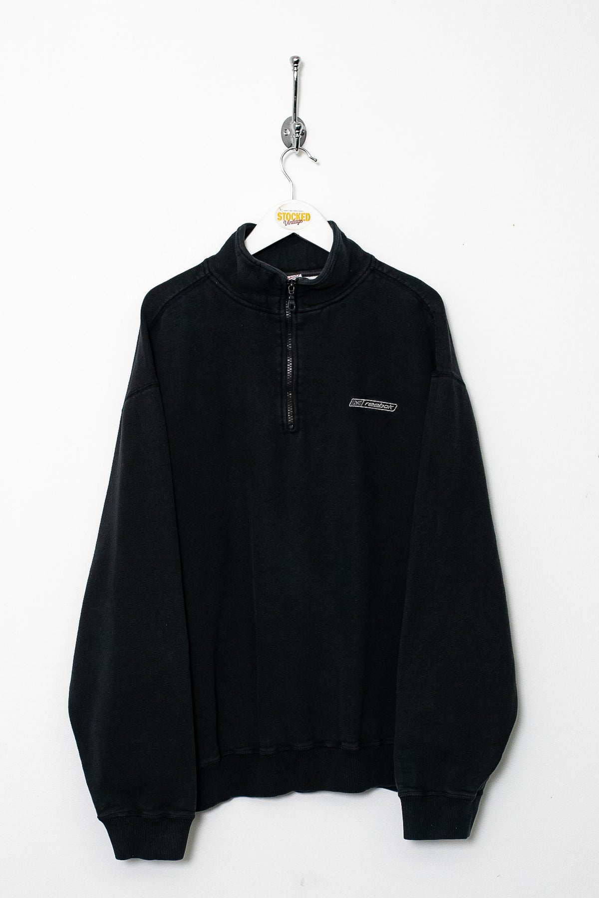 00s Reebok 1/4 Zip Sweatshirt (XL)
