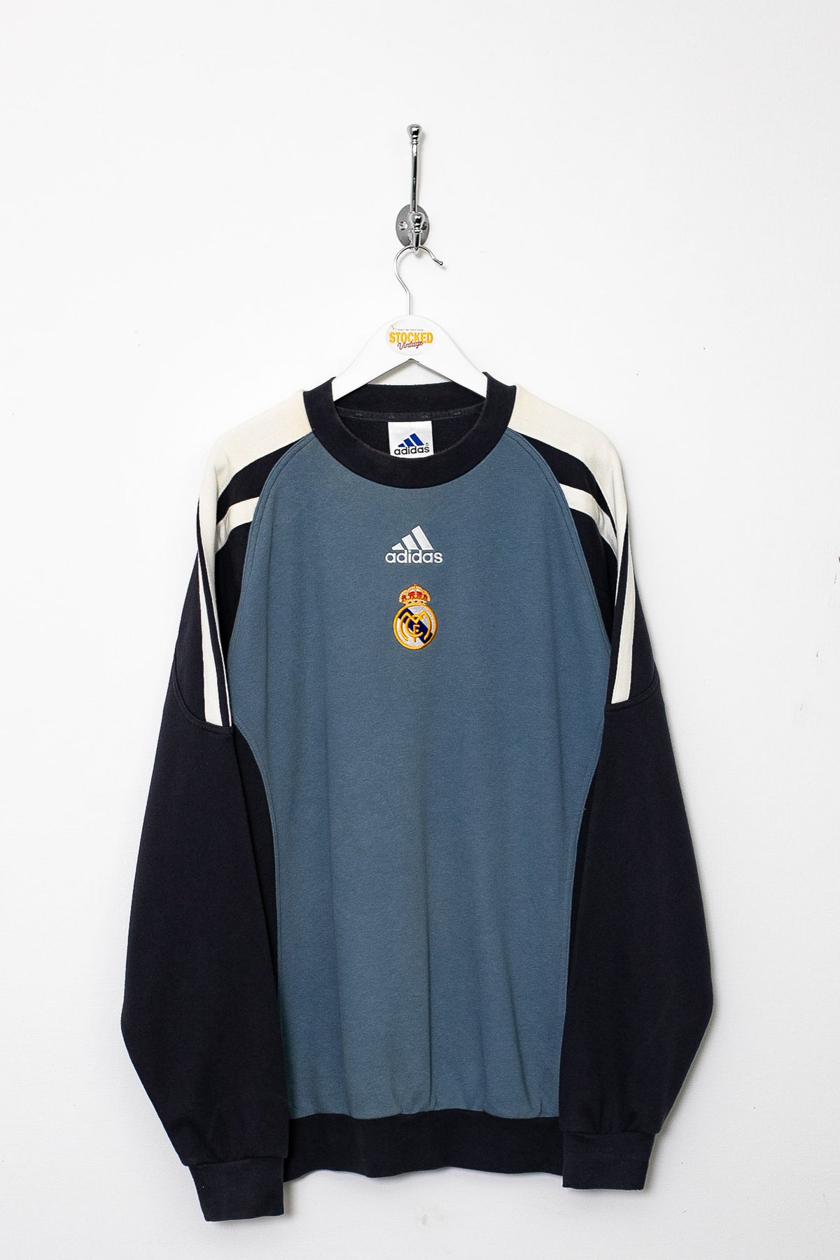 00s Adidas Real Madrid Sweatshirt (L)