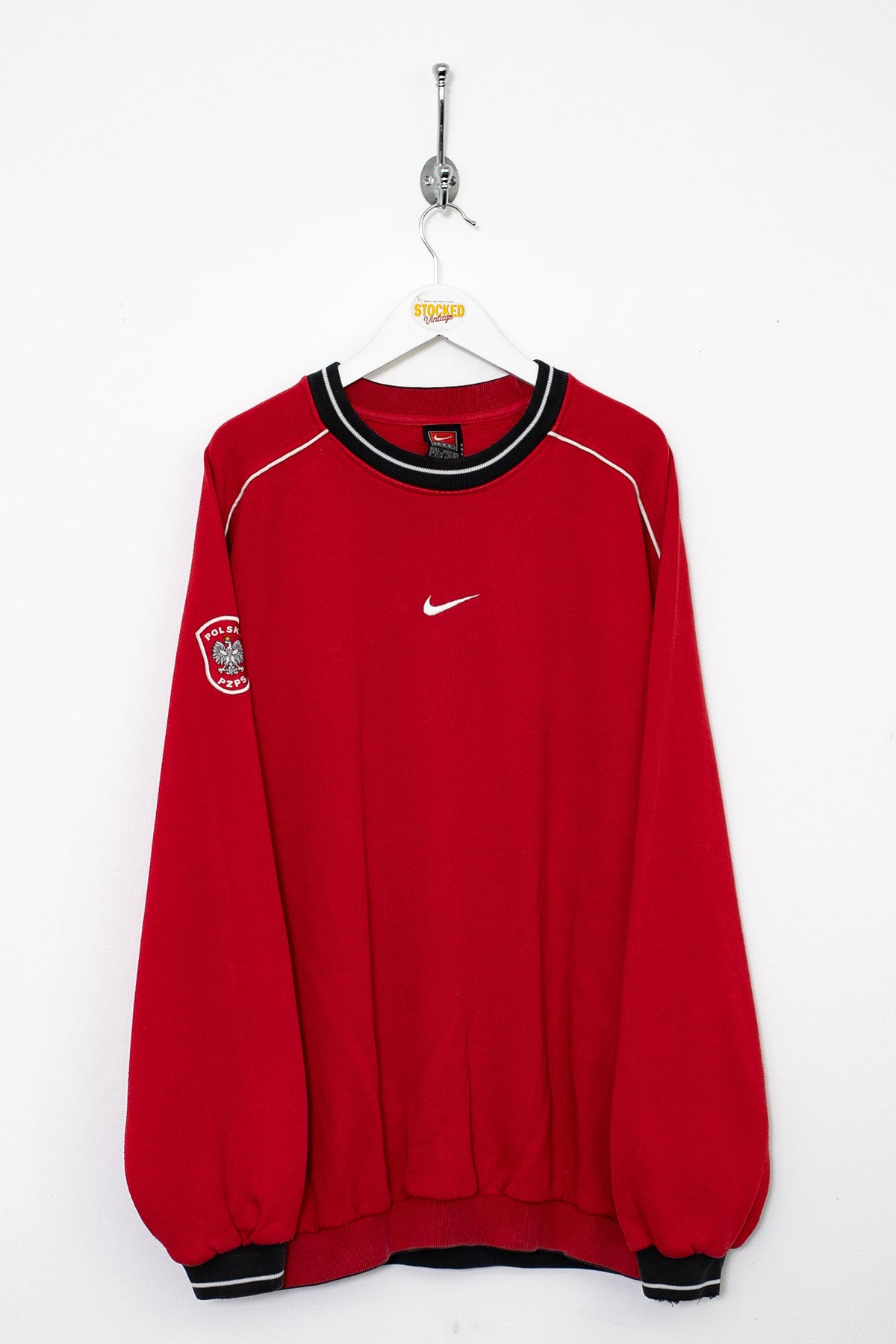90s Nike Poland Volley Ball Sweatshirt (L)