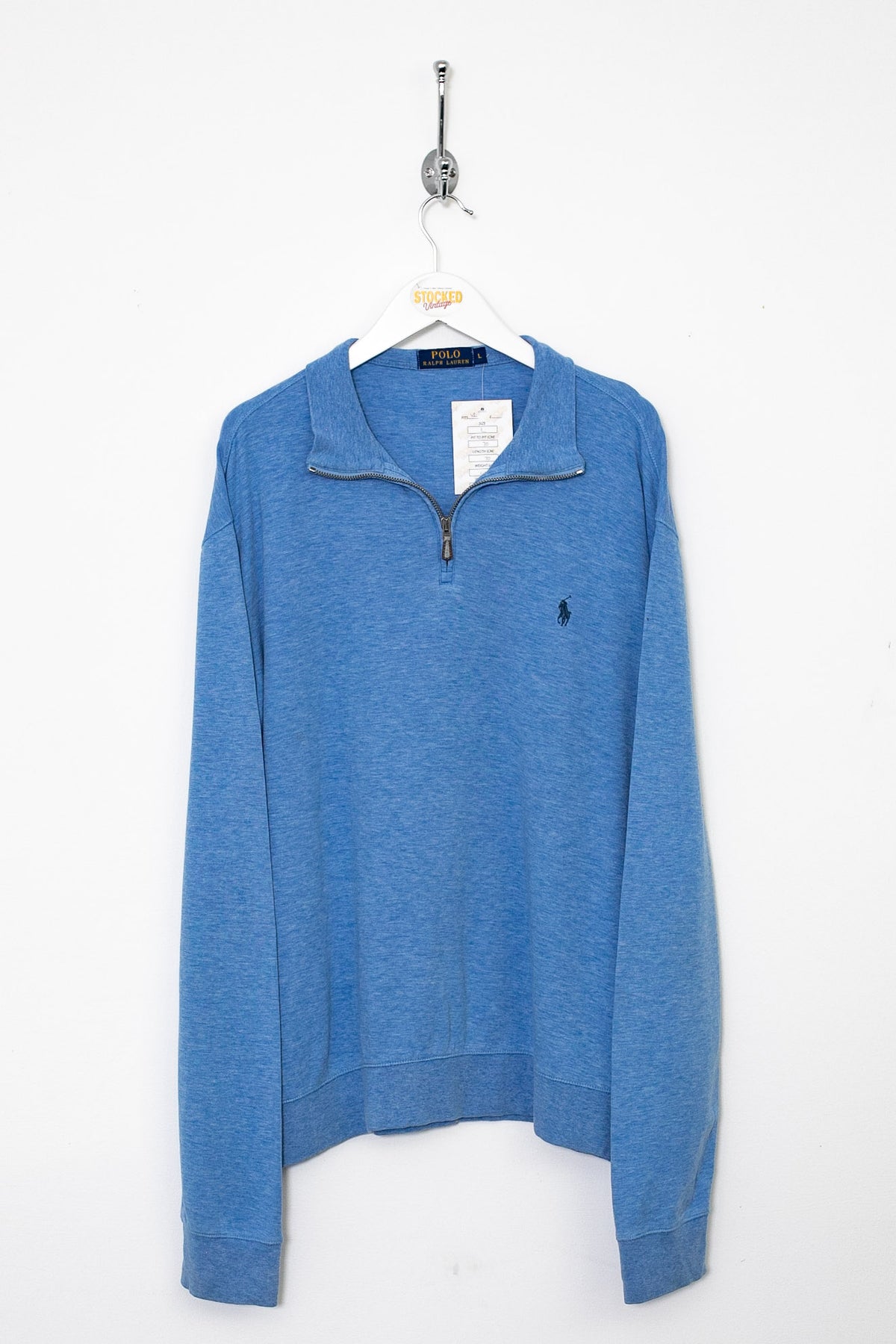 00s Ralph Lauren 1/4 Zip Sweatshirt (L)
