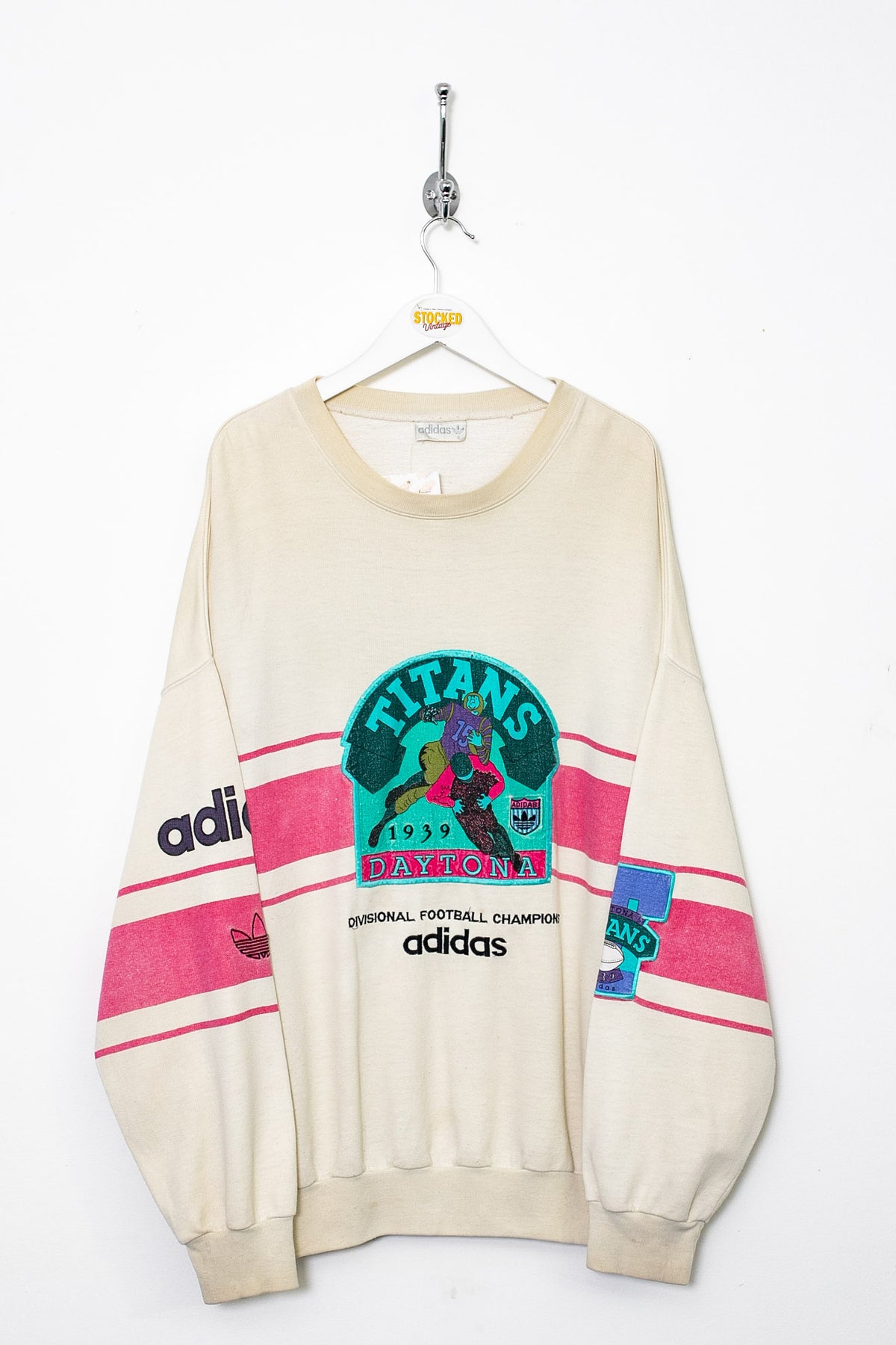 Rare 90s Adidas Daytona Titans Sweatshirt (XL)