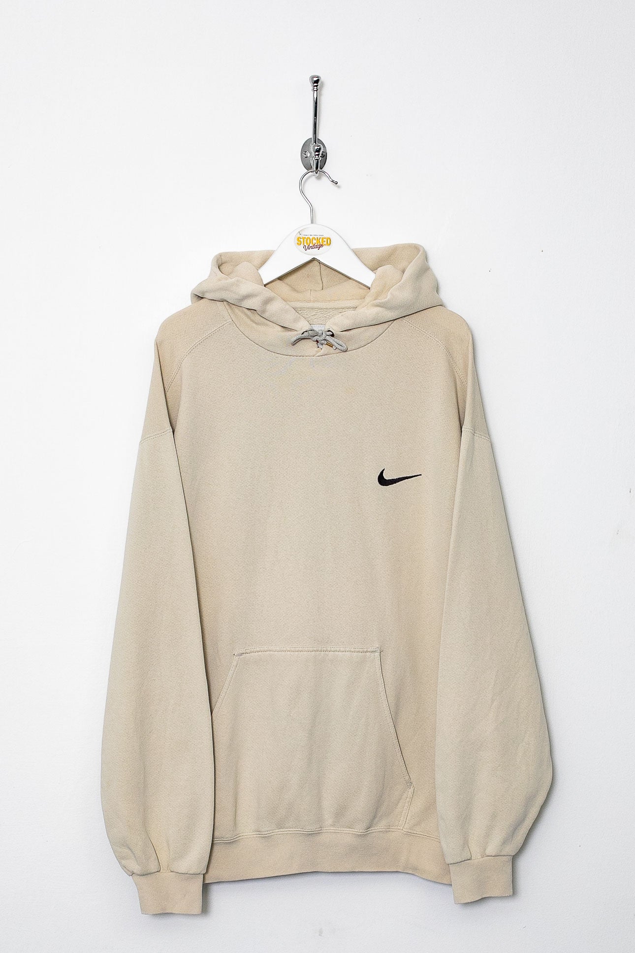 nike vintage hoodie beige