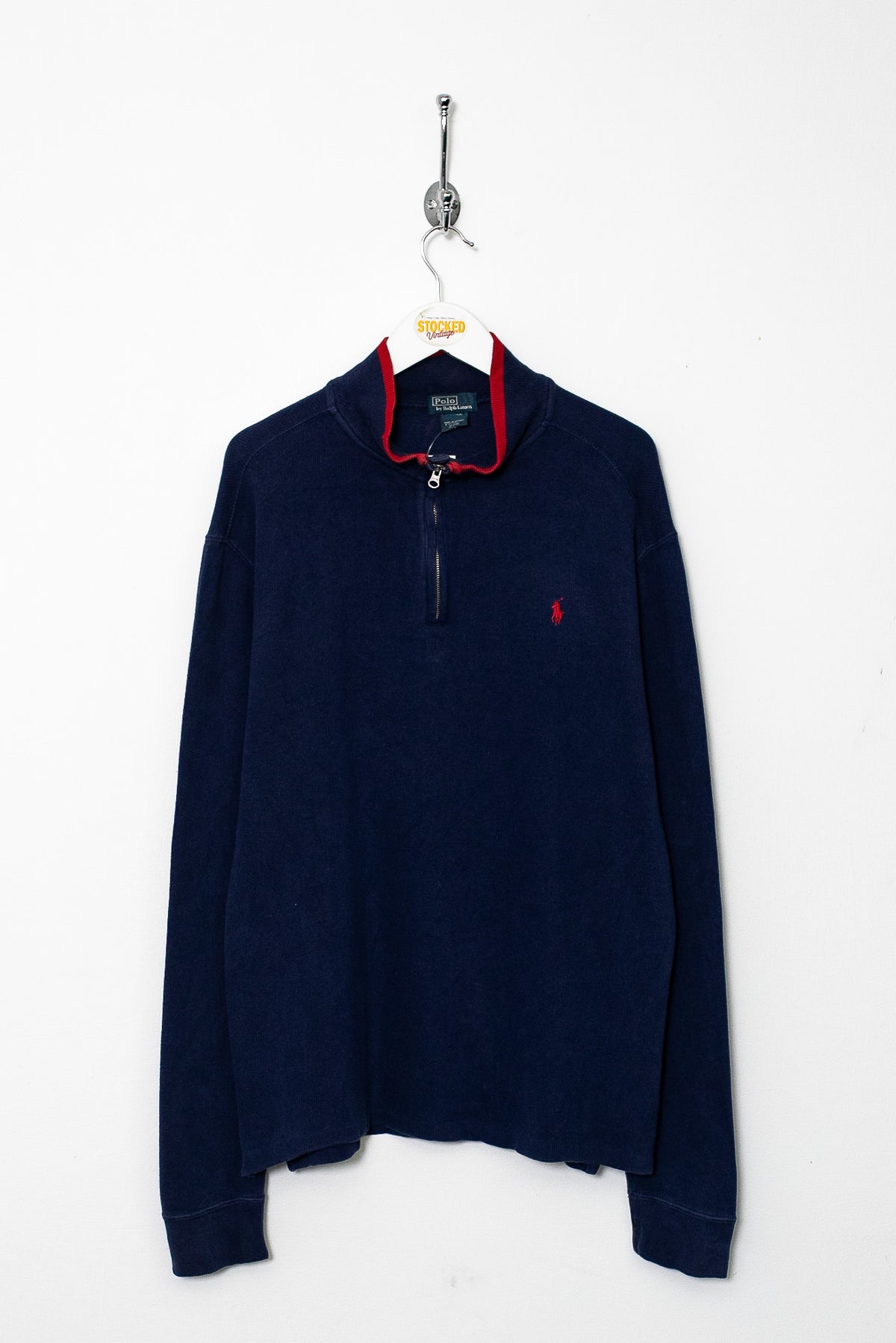 00s Ralph Lauren 1/4 Zip Sweatshirt (M)
