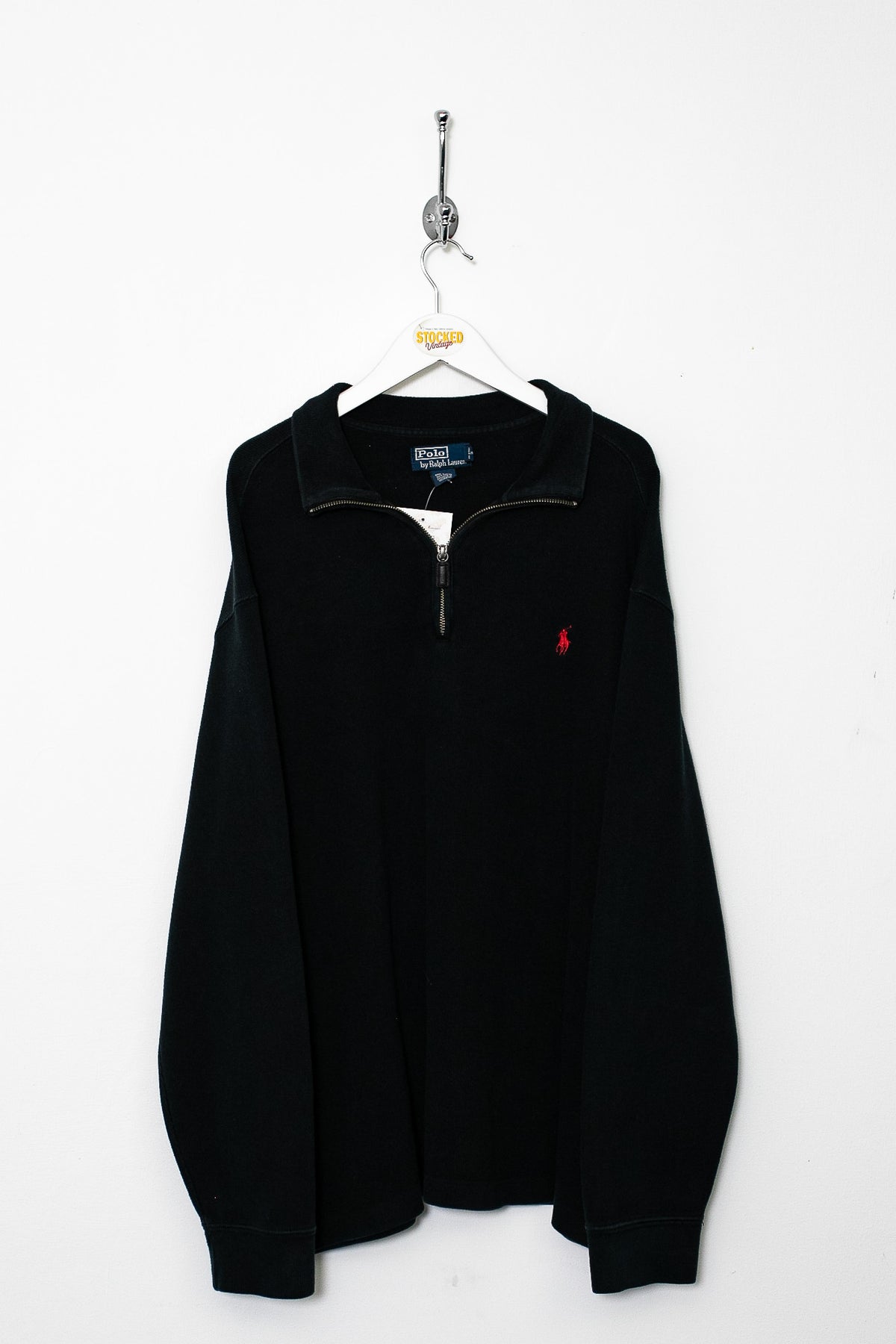 00s Ralph Lauren 1/4 Zip Sweatshirt (XL)
