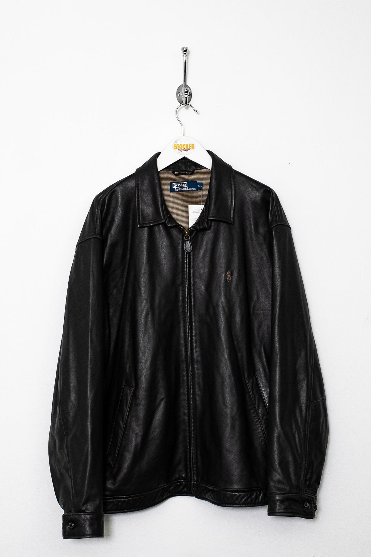 00s Ralph Lauren Leather Jacket (L)