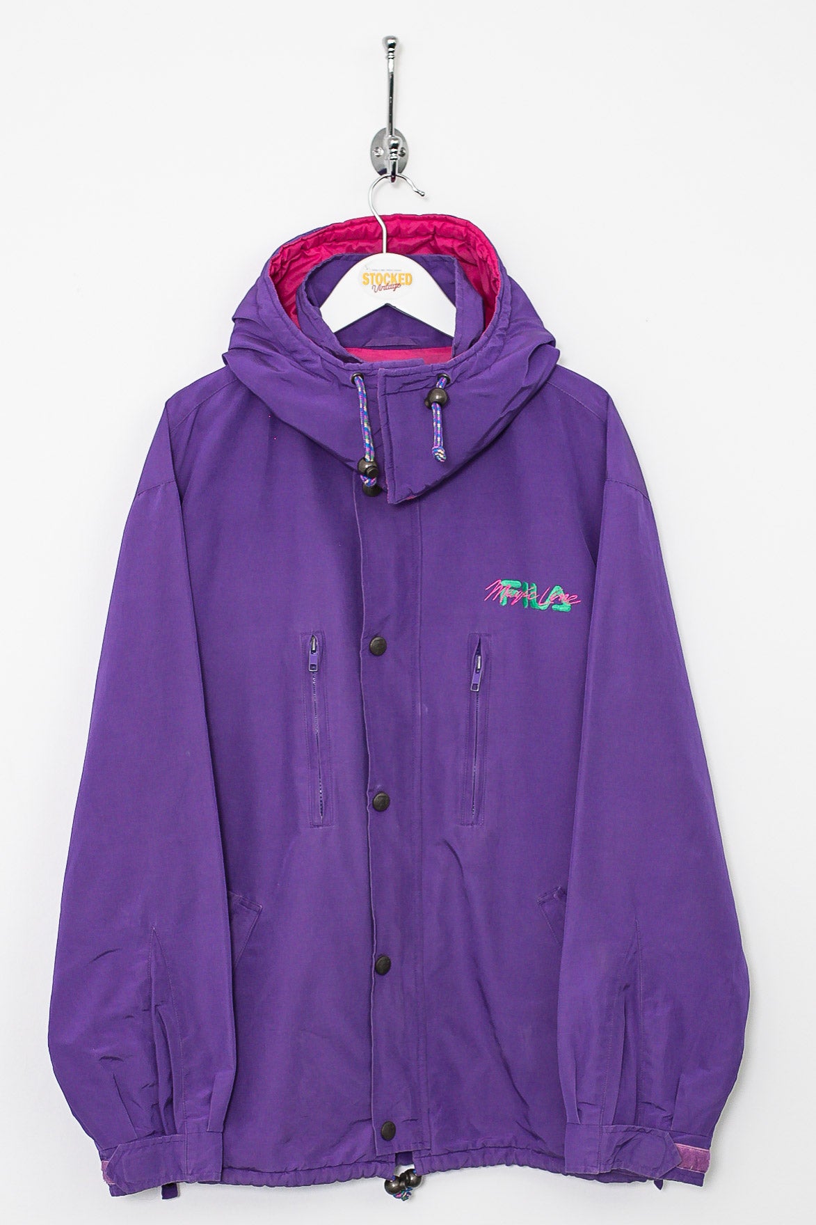 Fila shop jacket purple