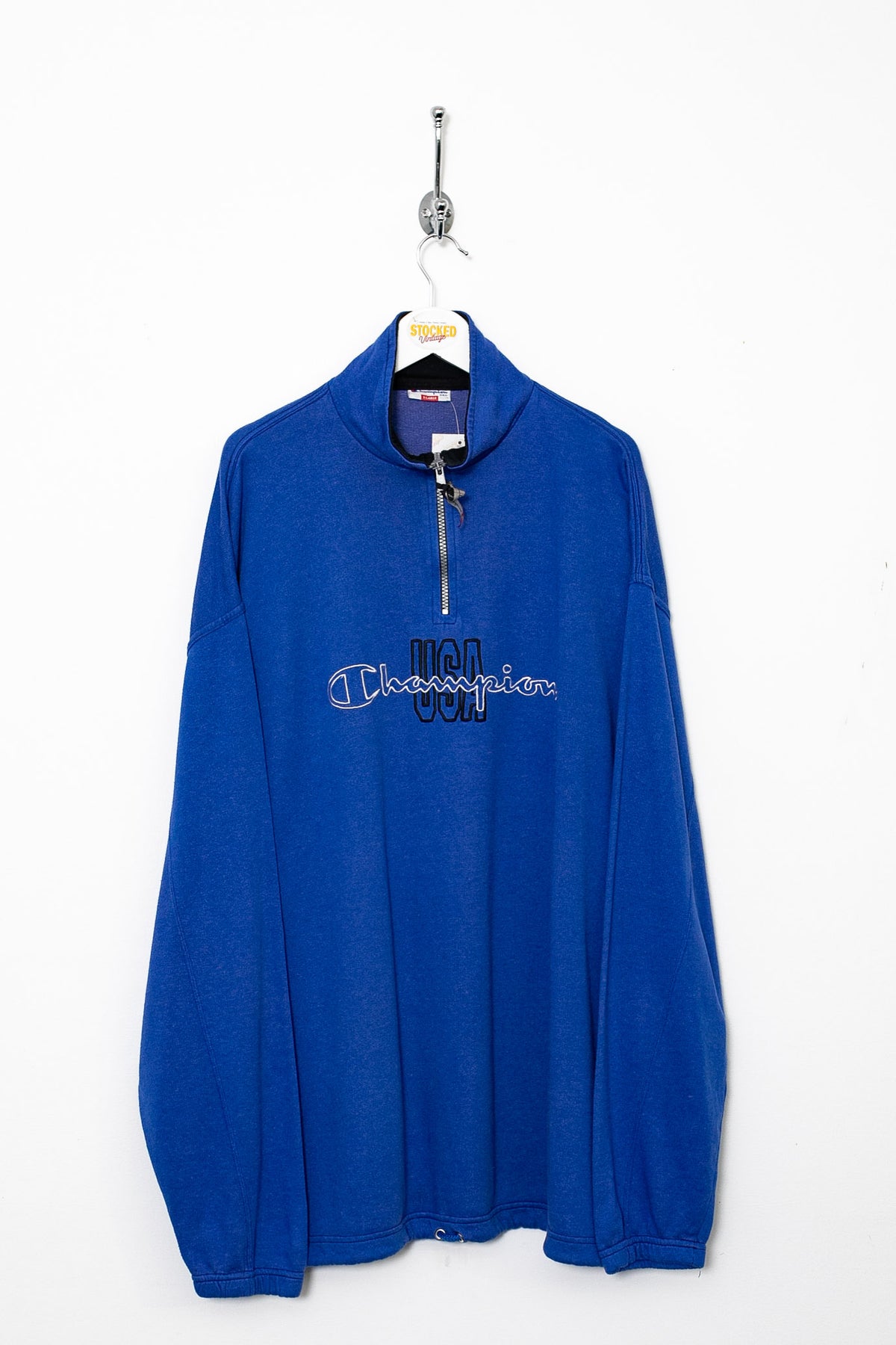 00s Champion 1/4 Zip Sweatshirt (XL)