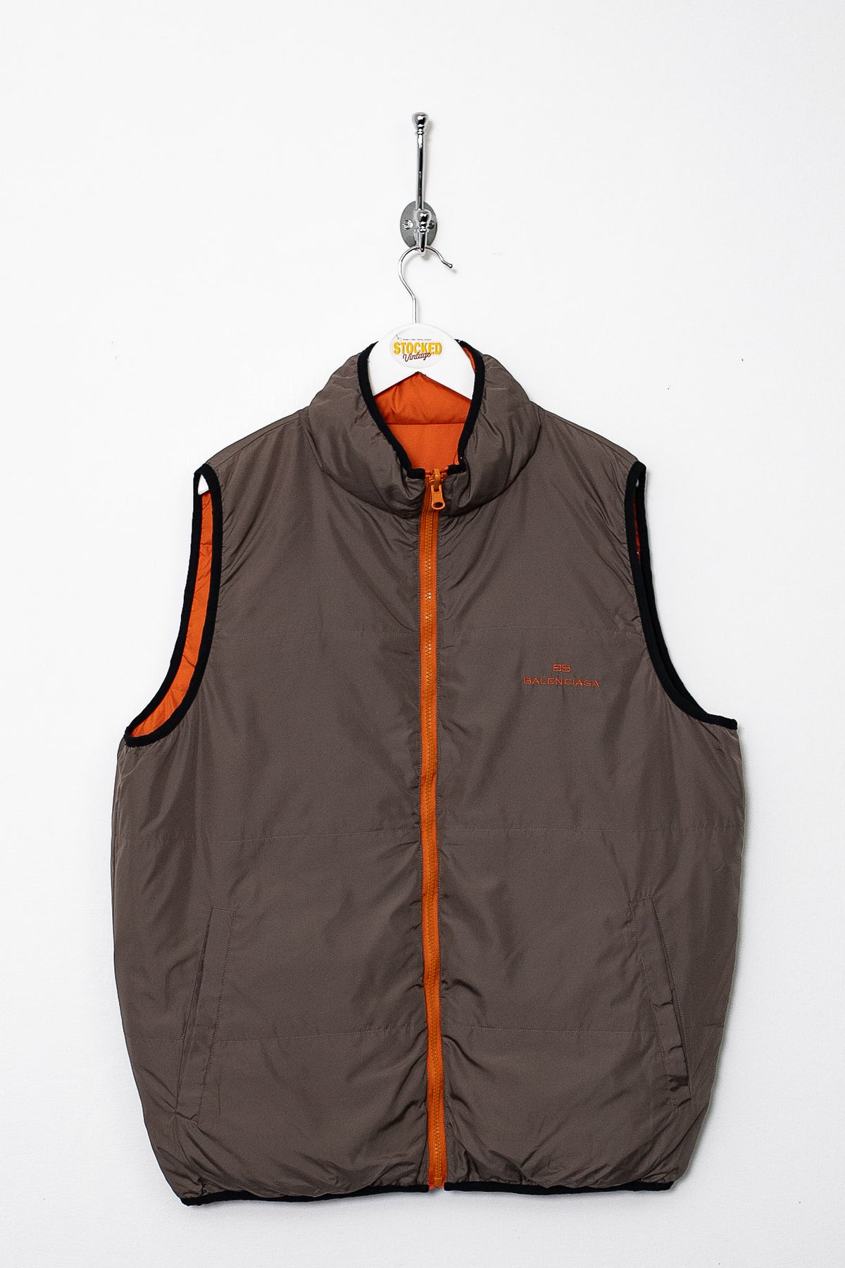 00s Balenciaga Reversible Gilet Puffer Jacket (M)