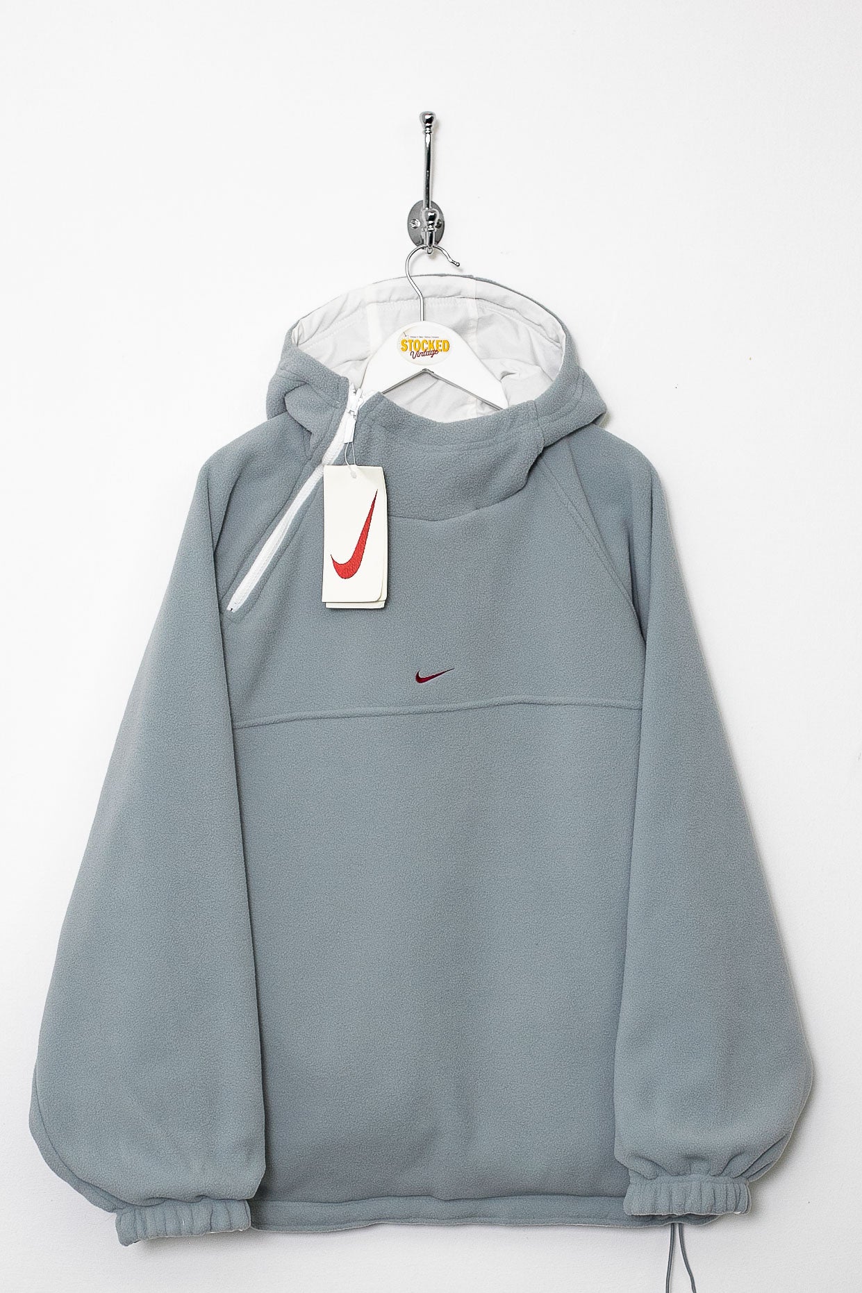 ぺい 00s nike reversible fleece jacket Early 2000's Nike Reversible Nylon/Fleece Jacket - Extra