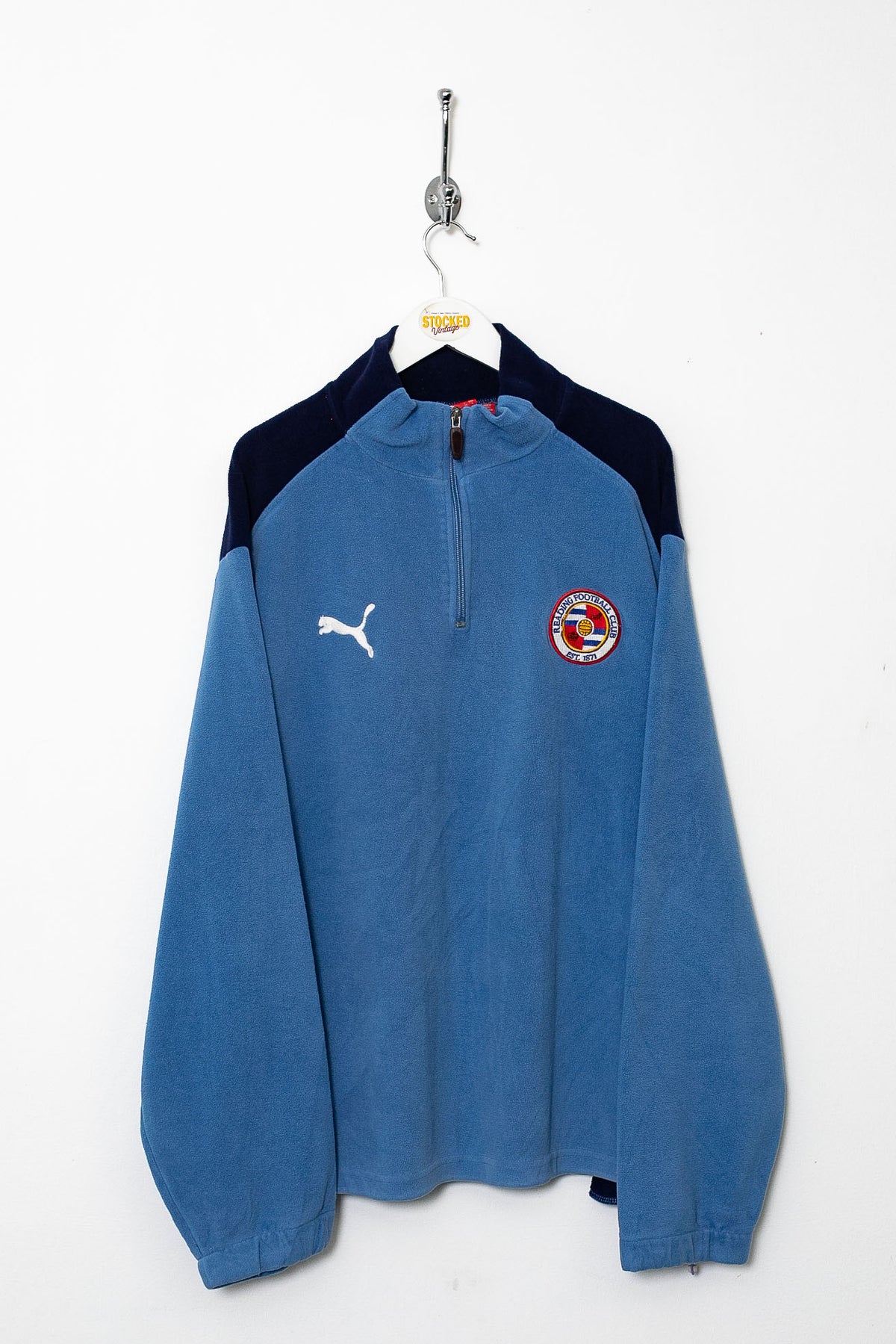 2007/08 Puma Reading 1/4 Zip Fleece (L)