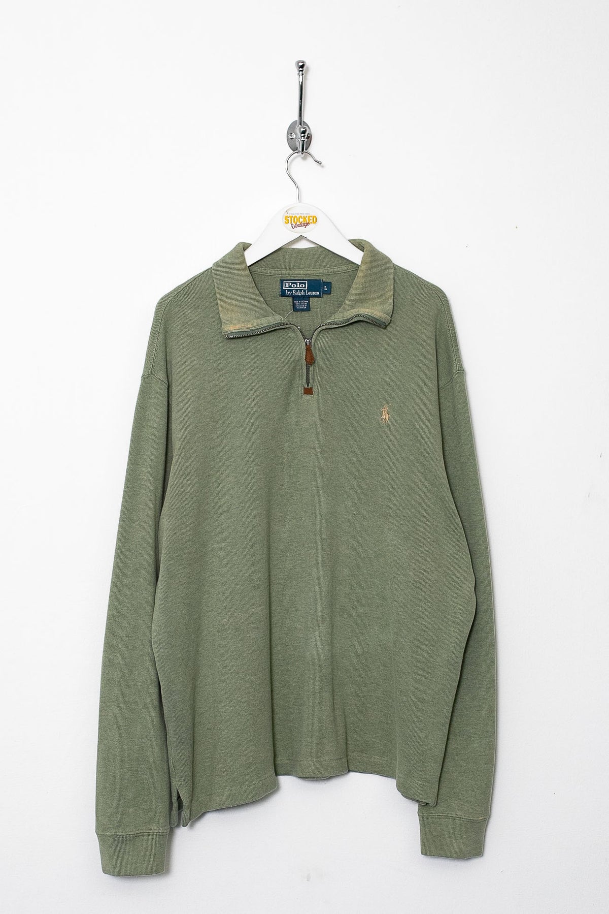 00s Ralph Lauren 1/4 Zip Sweatshirt (M)