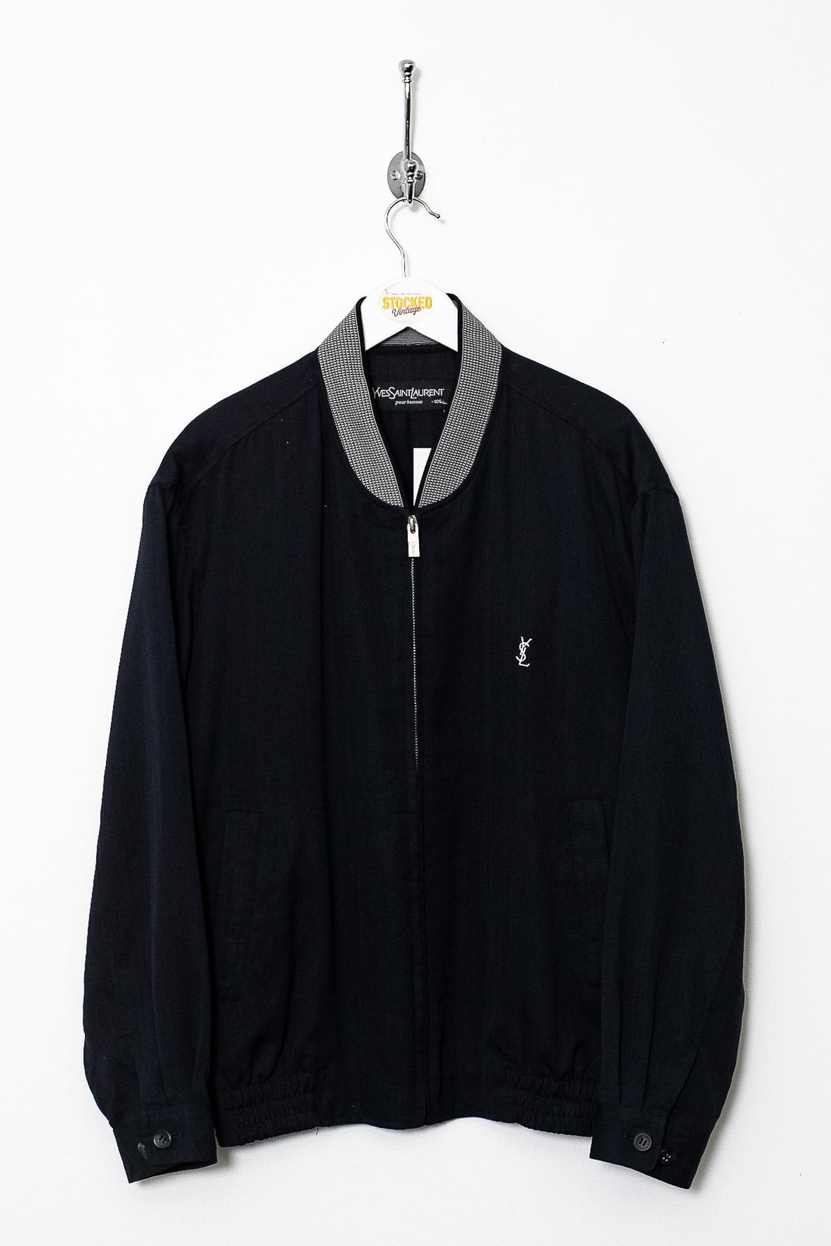 90s Yves Saint Laurent Harrington Jacket (M)