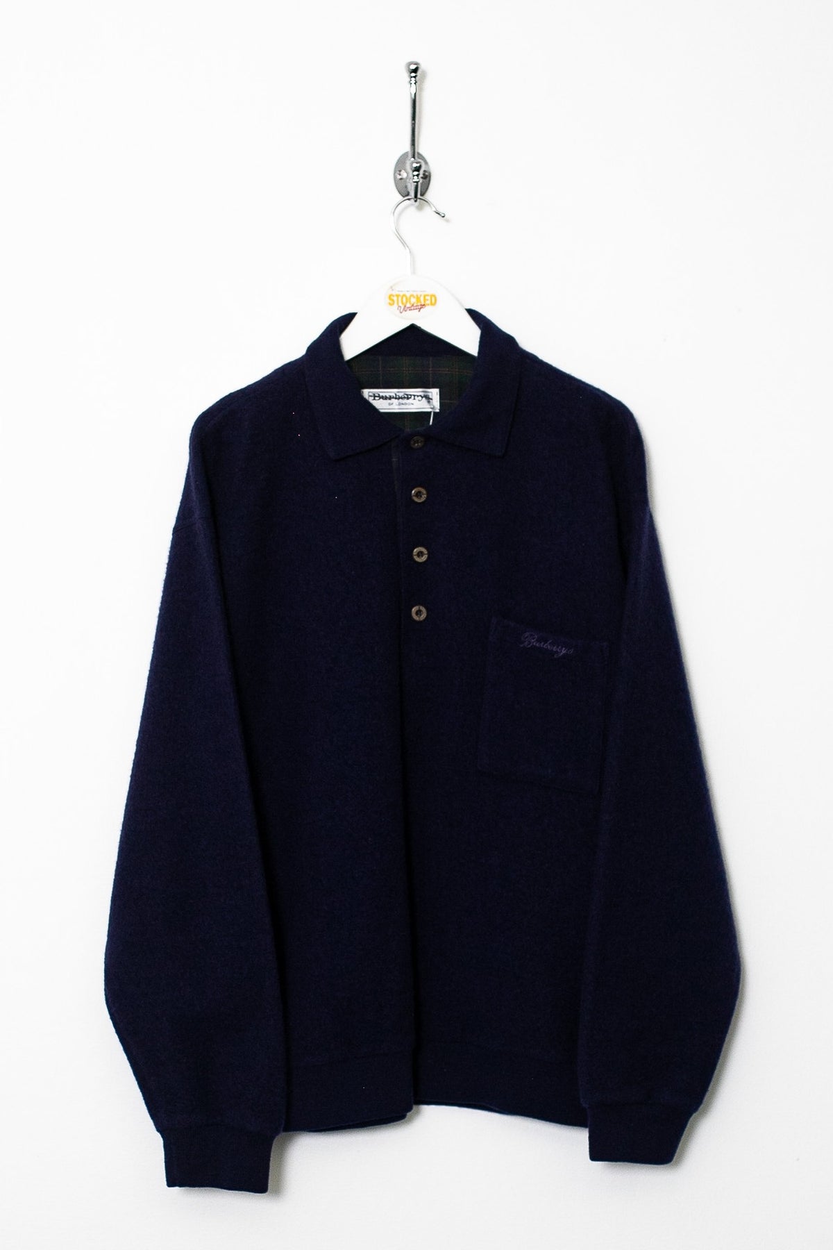 90s Burberry Fleece Jumper (M)