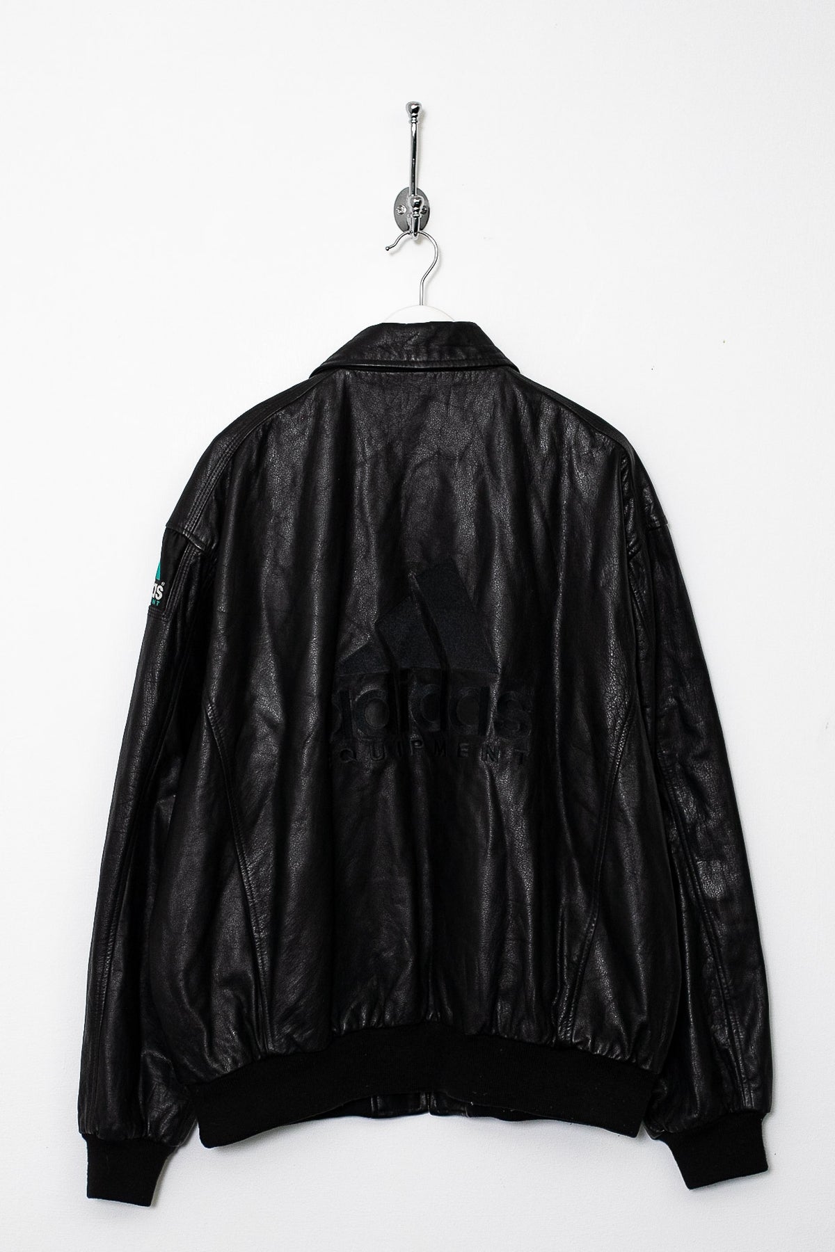 Rare 90s Adidas Equipment Leather Jacket (M)