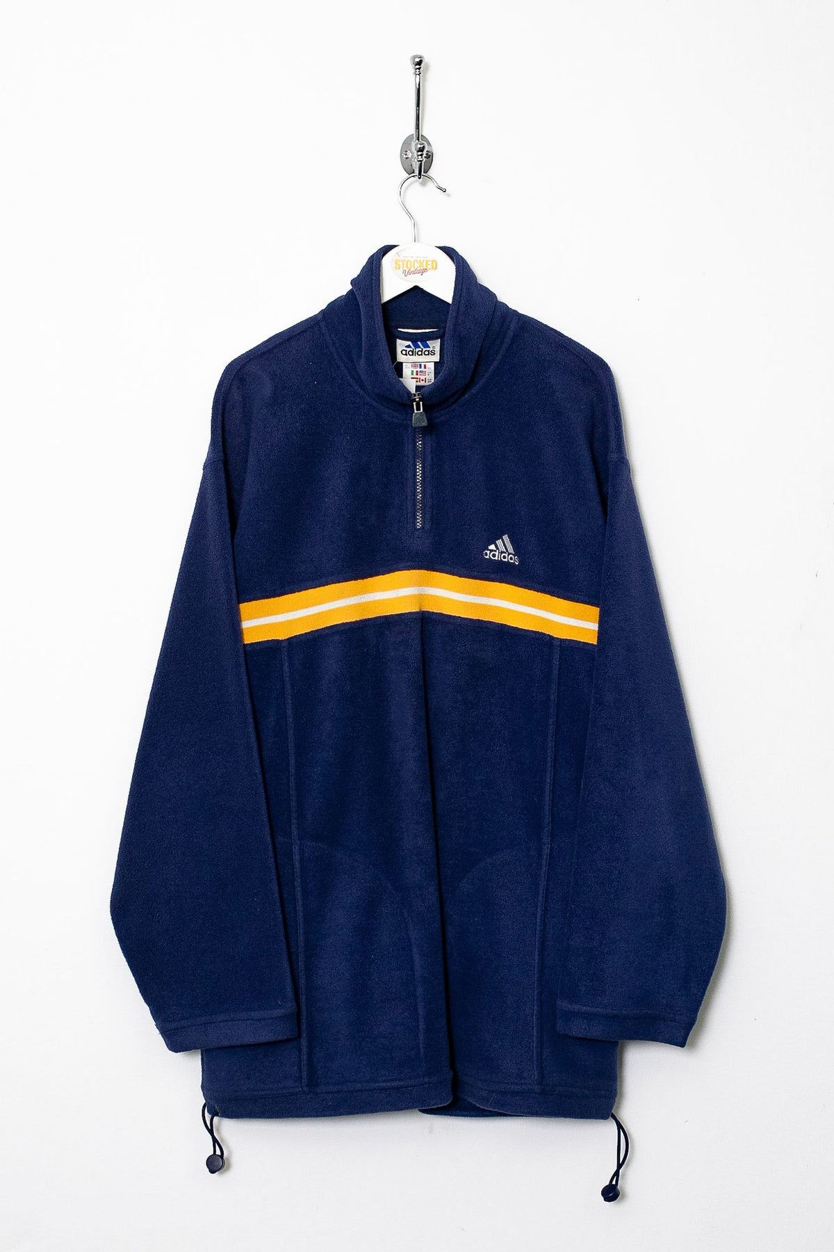 00s Adidas 1/4 Zip Sweatshirt (M)