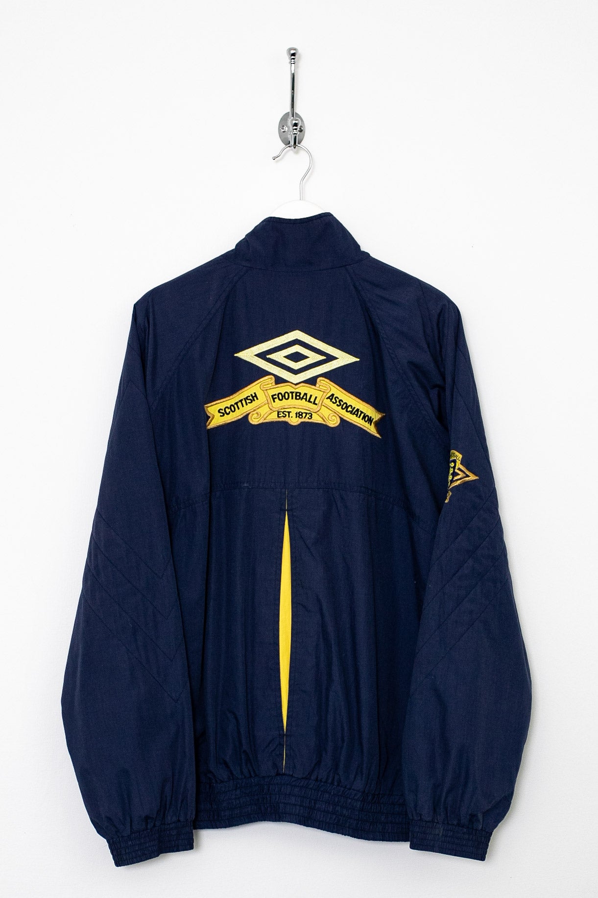 【90s】Umbro Scotland tracktop jacket 90s Umbro Scotland Jacket (L) – Stocked Vintage