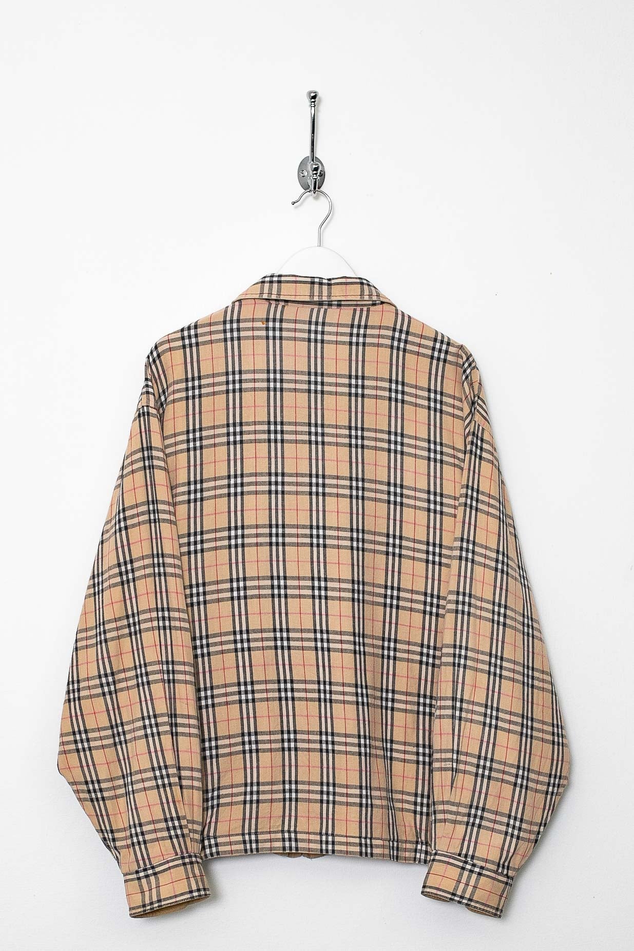 90s England製　Burberrys reversible jacket 90s Burberry Nova Check Reversible Jacket (XL) – Stocked Vintage