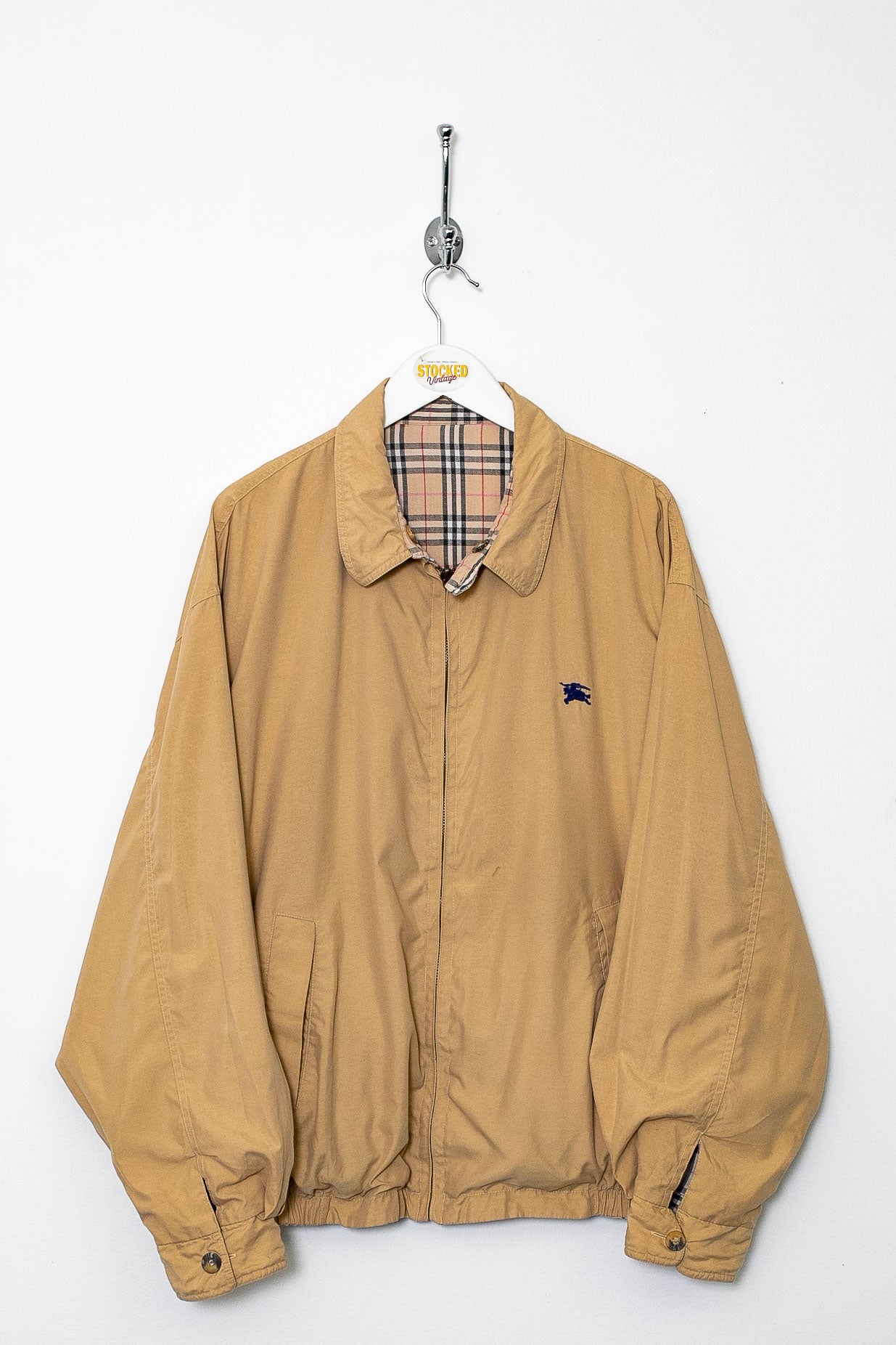 90s Burberry Nova Check Reversible Jacket (XL) – Stocked Vintage
