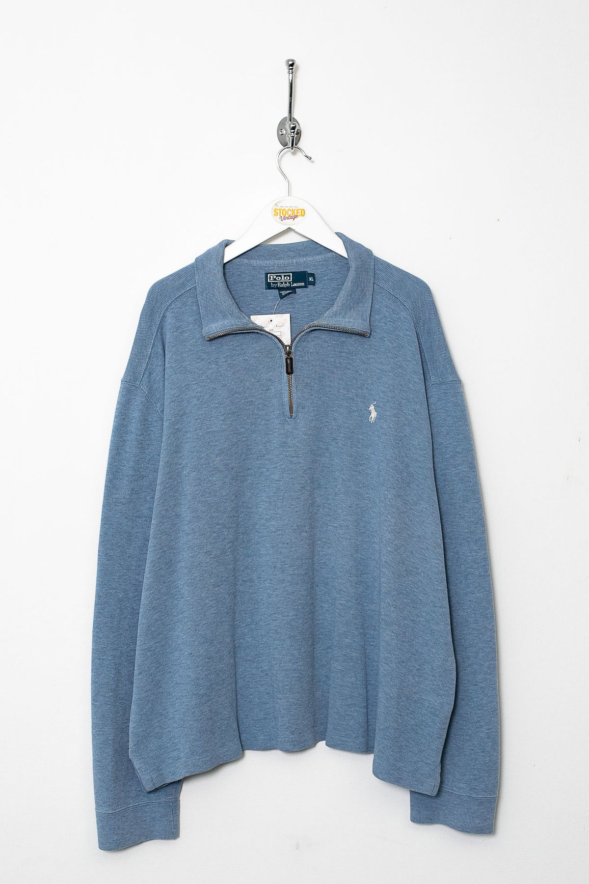 00s Ralph Lauren 1/4 Zip Sweatshirt (XL)