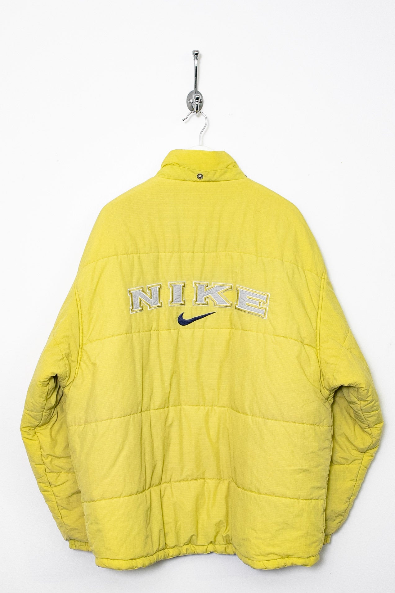 ジャケット・アウター 90s NIKE center logo yellow nylon jacket 90s NIKE center logo yellow nylon jacket Nike × Streetwear