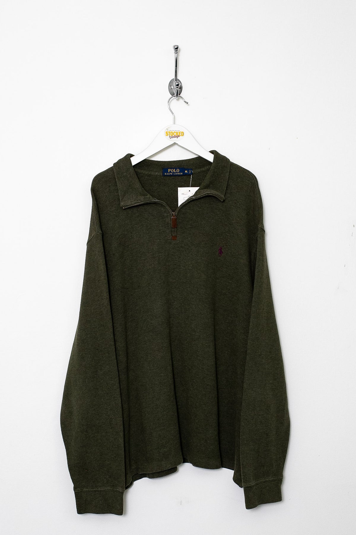 Ralph Lauren 1/4 Zip Sweatshirt (XL)