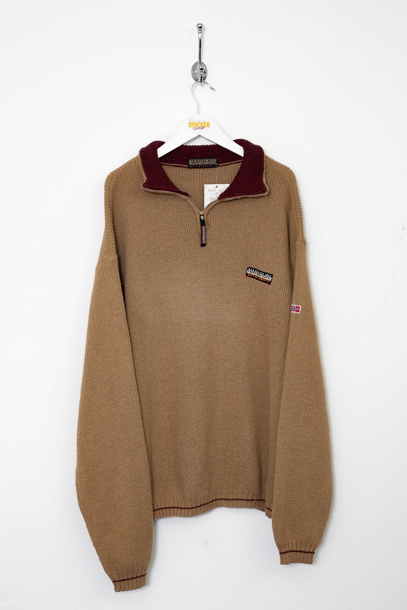 Napapijri quarter zip fleece hot sale