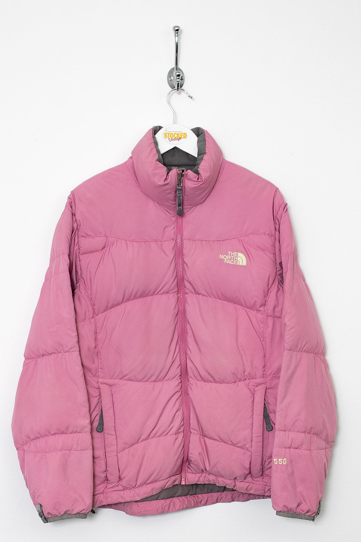 Womens The North Face 550 Fill Puffer Jacket (L)