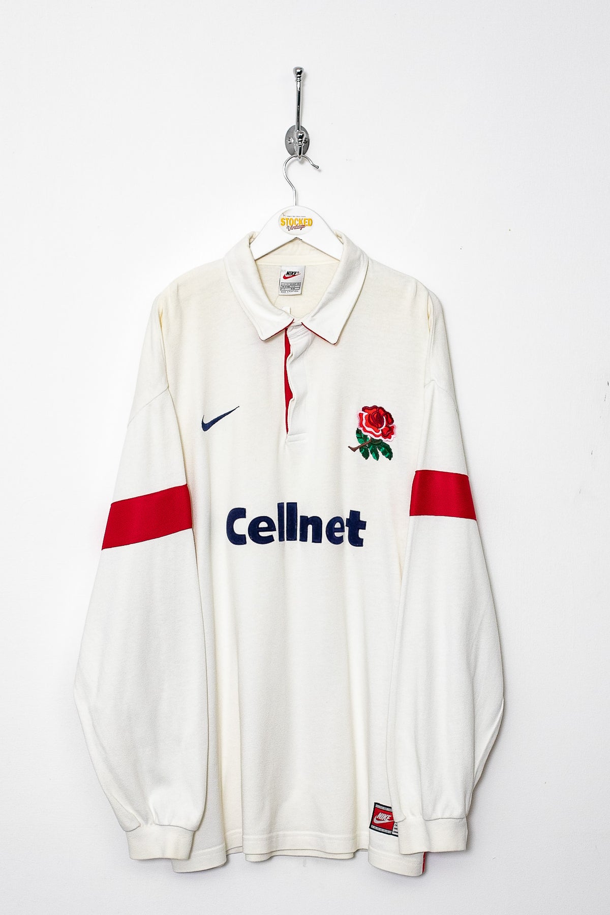 90s Nike England Rugby Shirt (XXL)