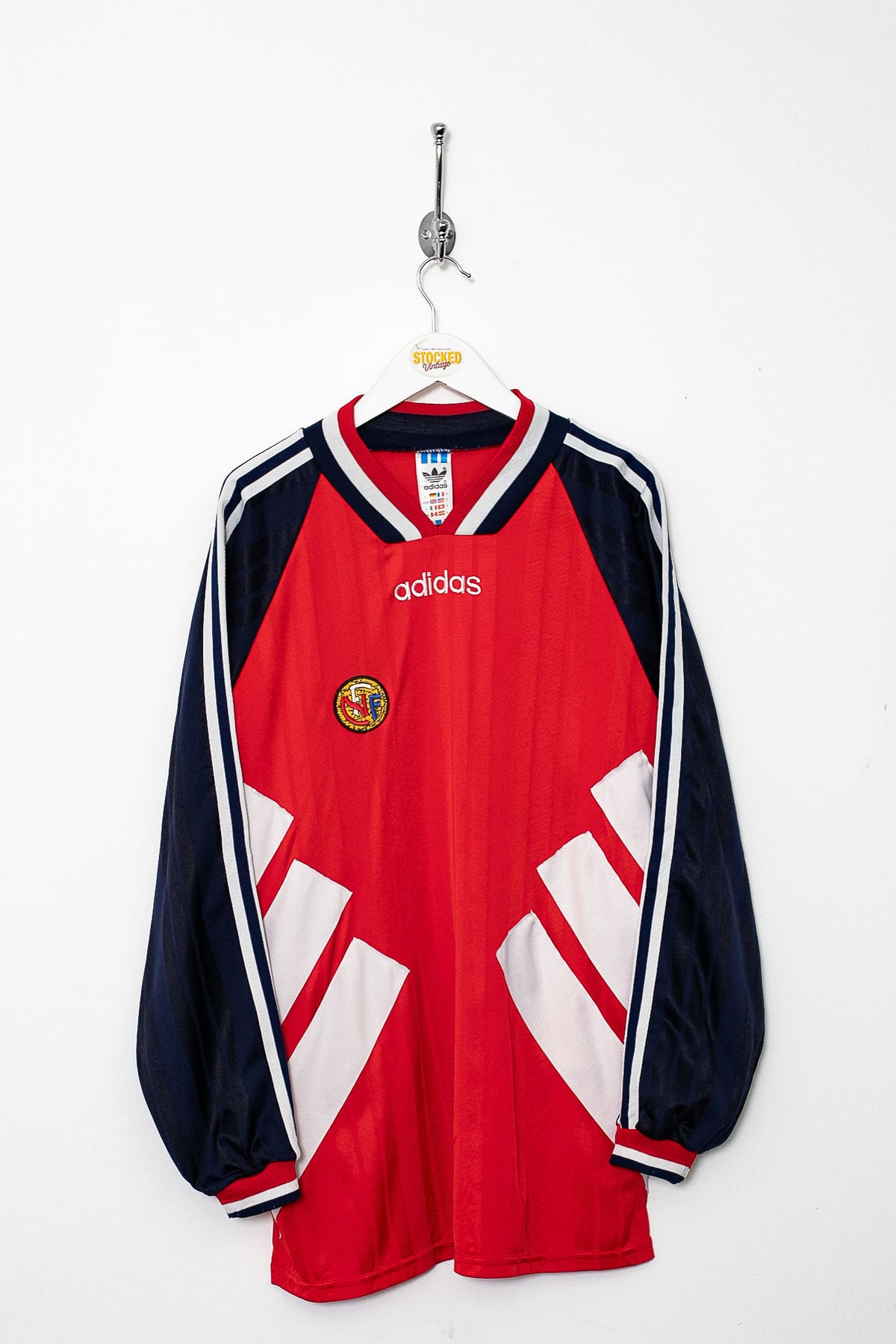 1994/95 Norway L/S "4" Home Shirt (L)