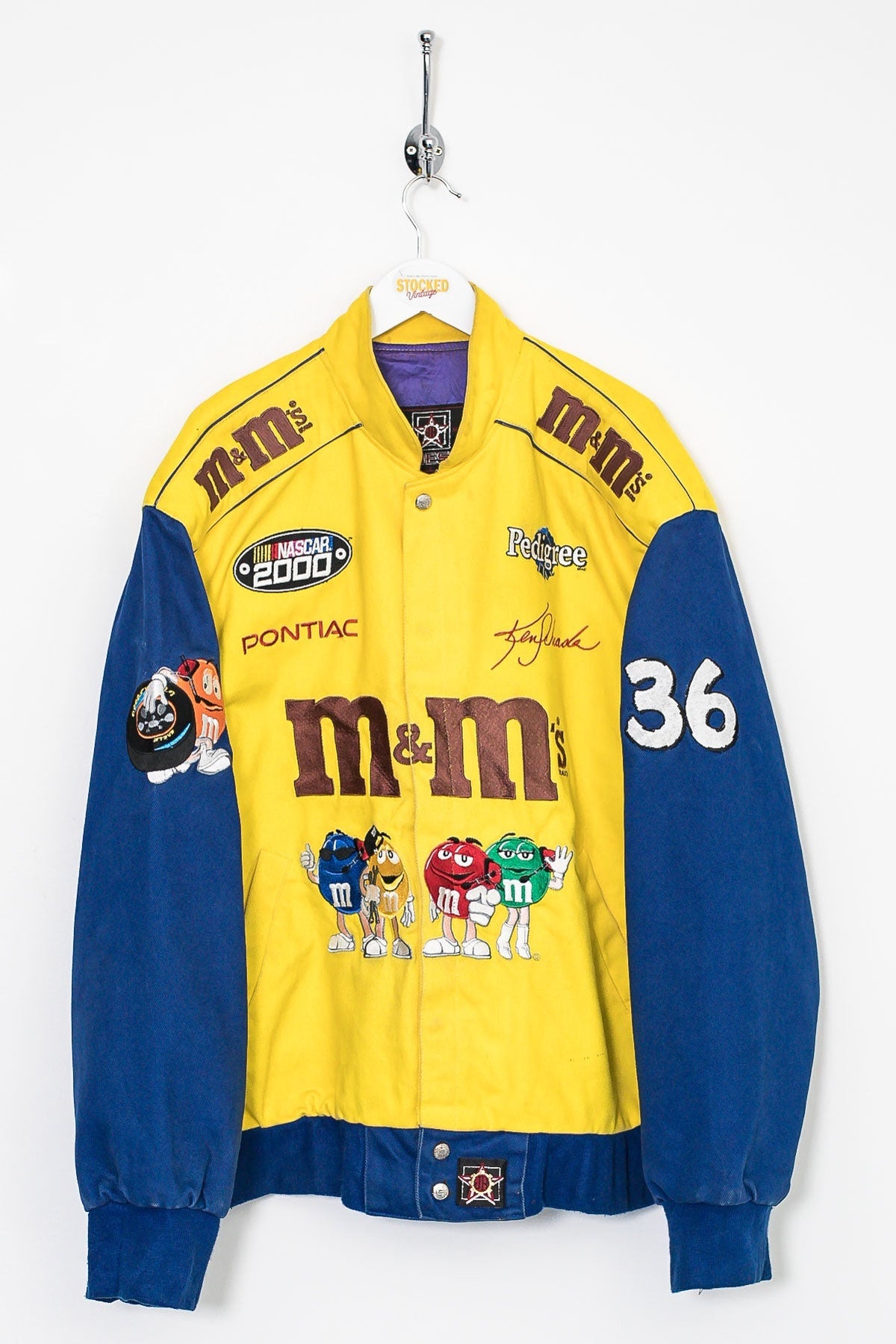 90s Jeff Hamilton M&M's Nascar Racing Jacket (M)