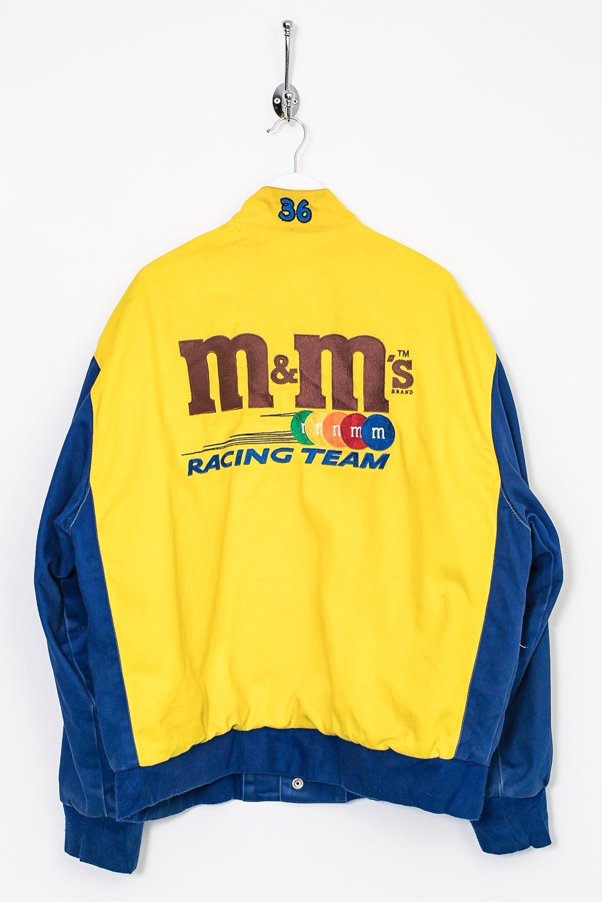 90s Jeff Hamilton M&M's Nascar Racing Jacket (M)