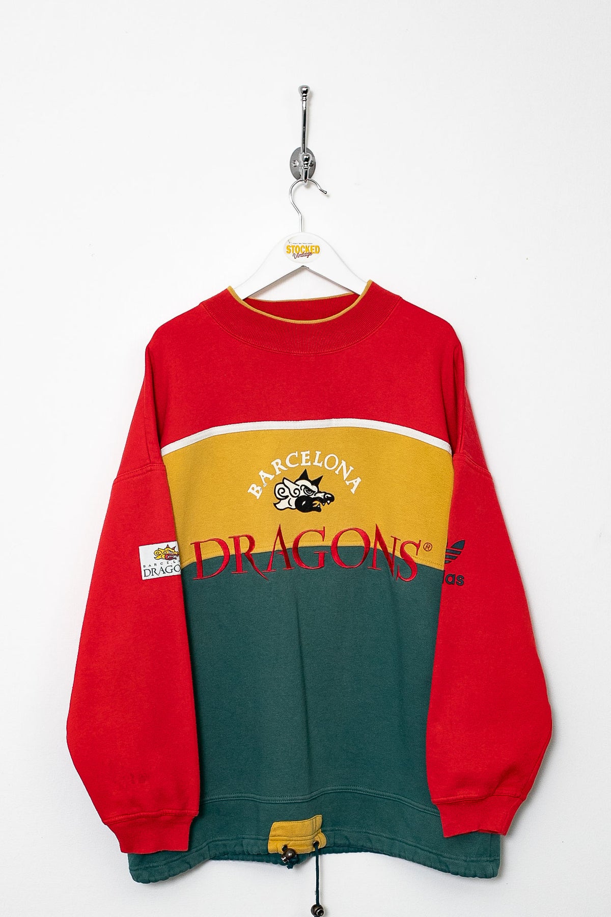 90s Adidas Barcelona Dragons Sweatshirt (M)