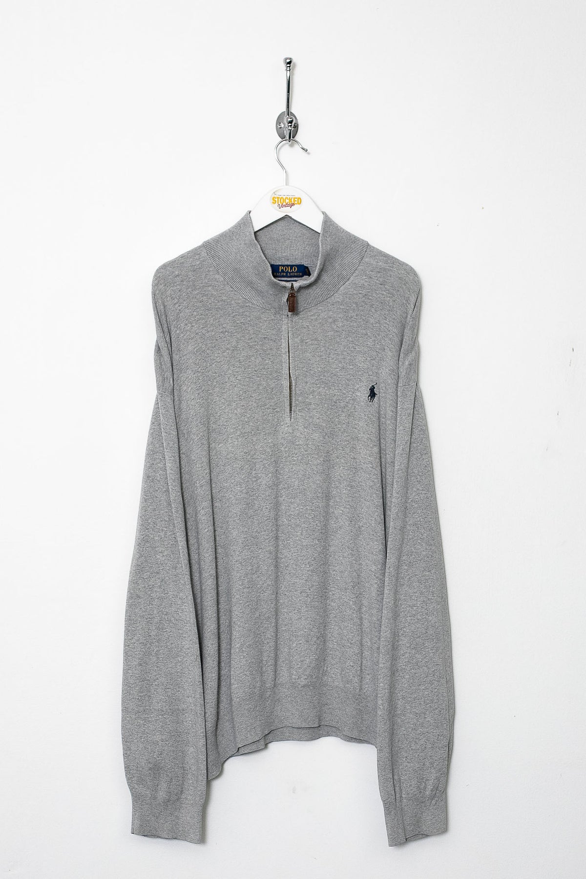 Ralph Lauren 1/4 Zip Knit Jumper (XXL)