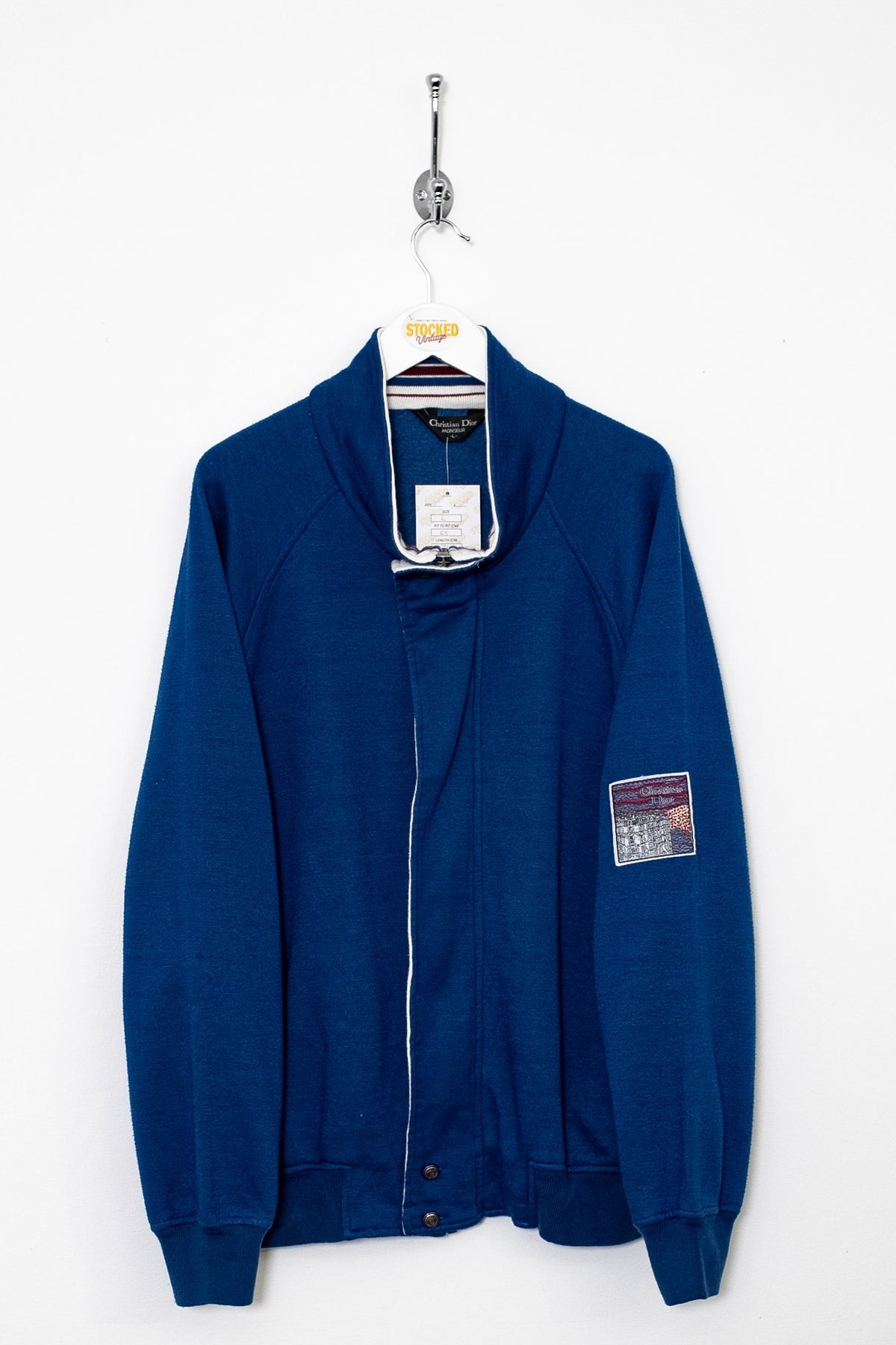 90s Christian Dior Zipped Sweatshirt (L)