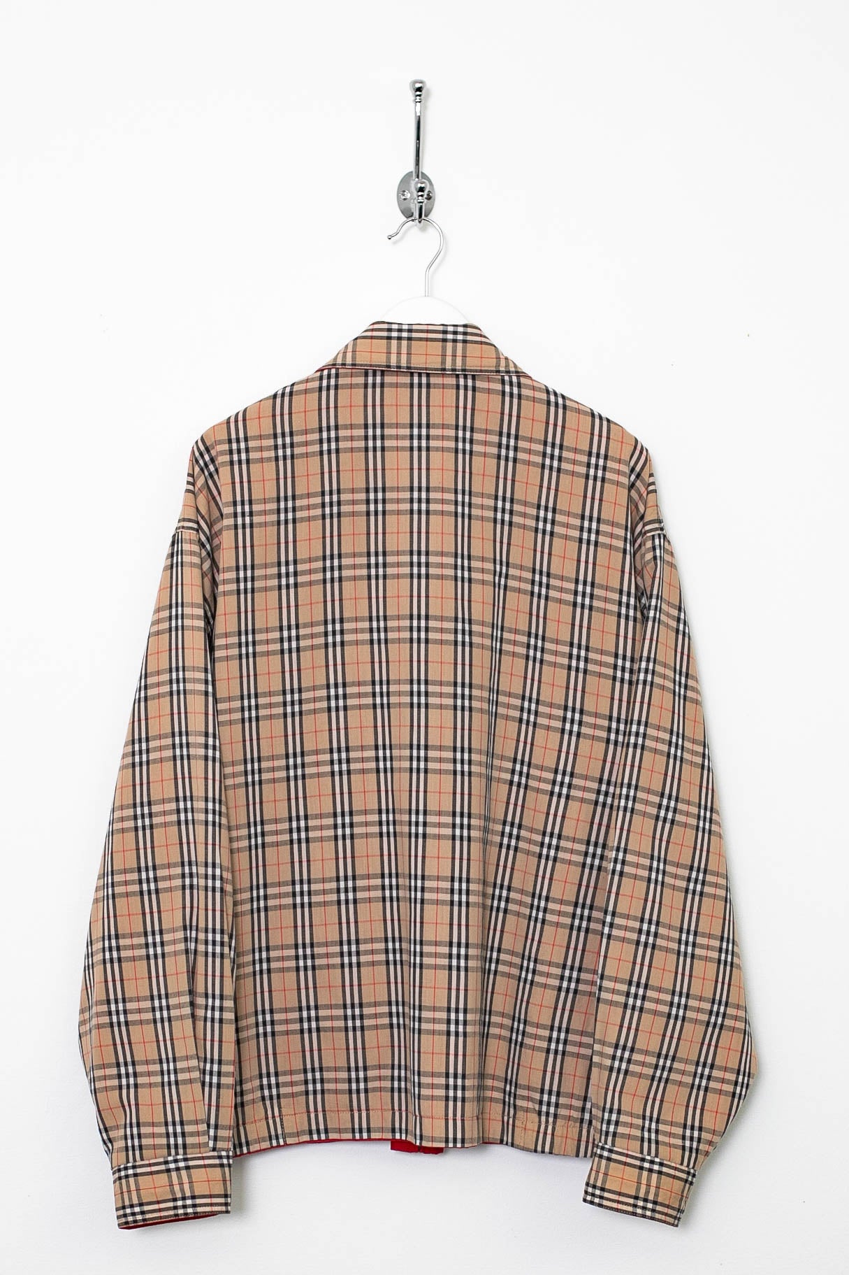 90s Burberry Nova Check Reversible Jacket L Stocked Vintage