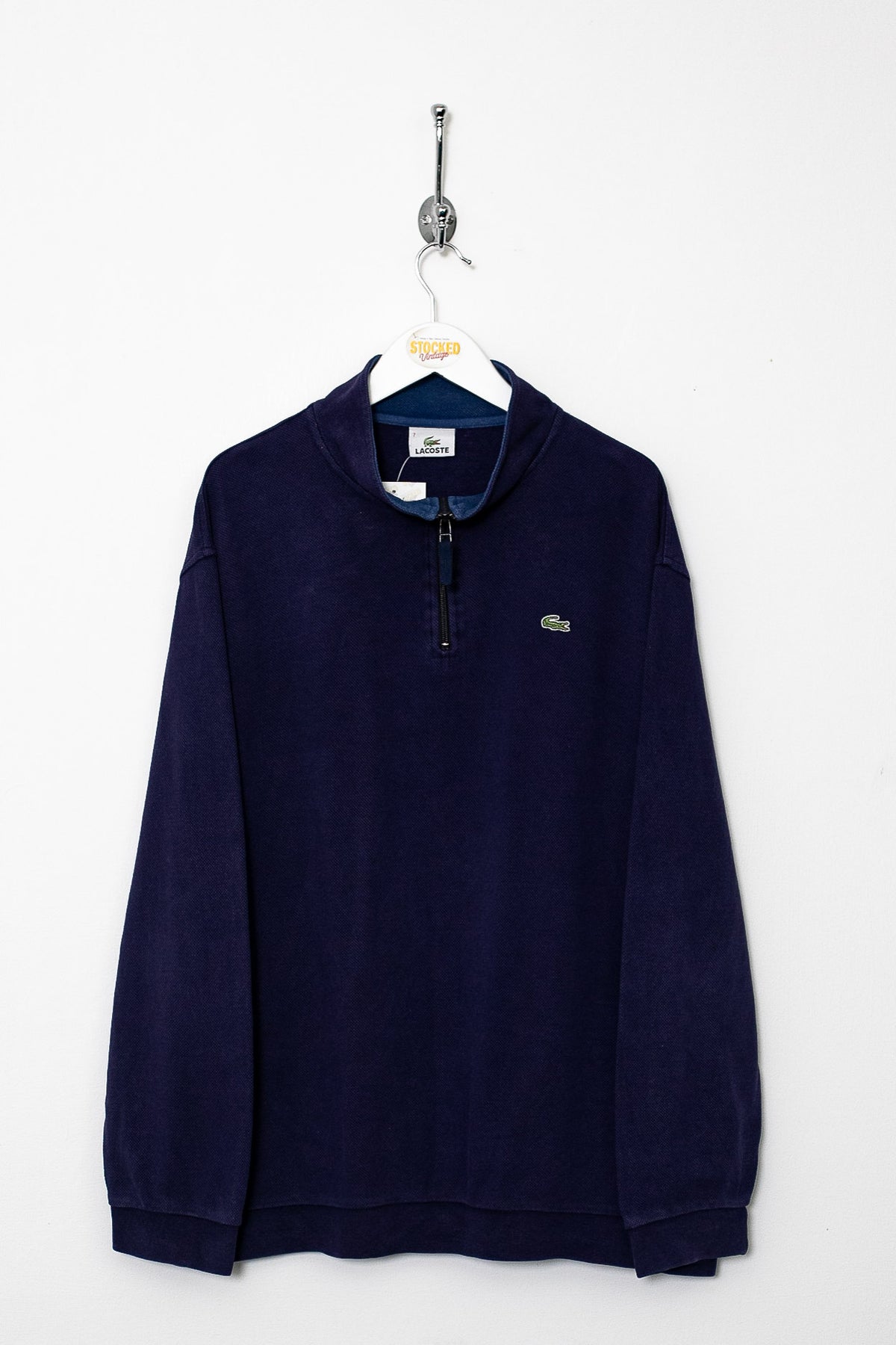 00s Lacoste 1/4 Zip Sweatshirt (L)