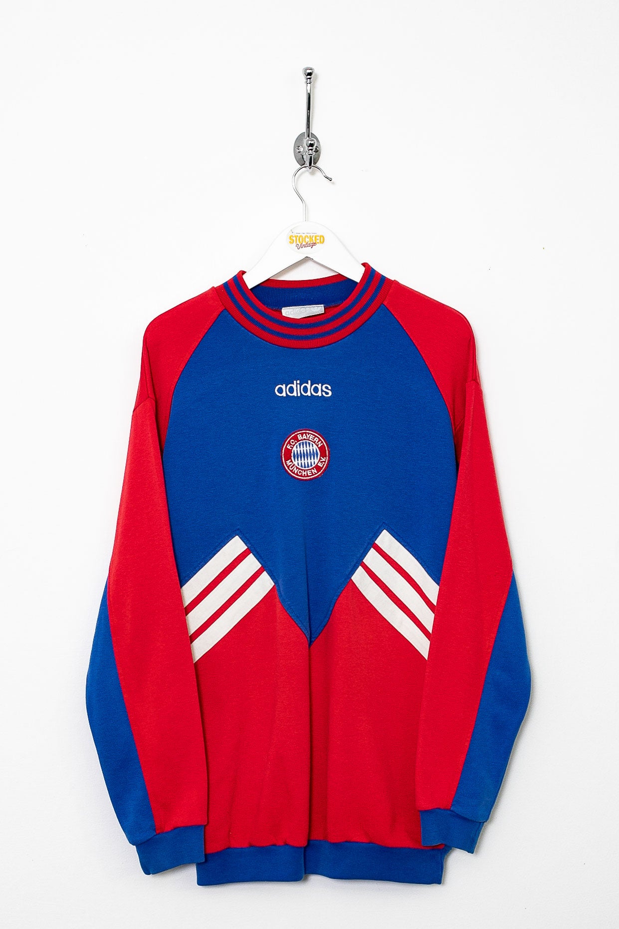 90s Adidas Bayern Munich Training Sweatshirt S