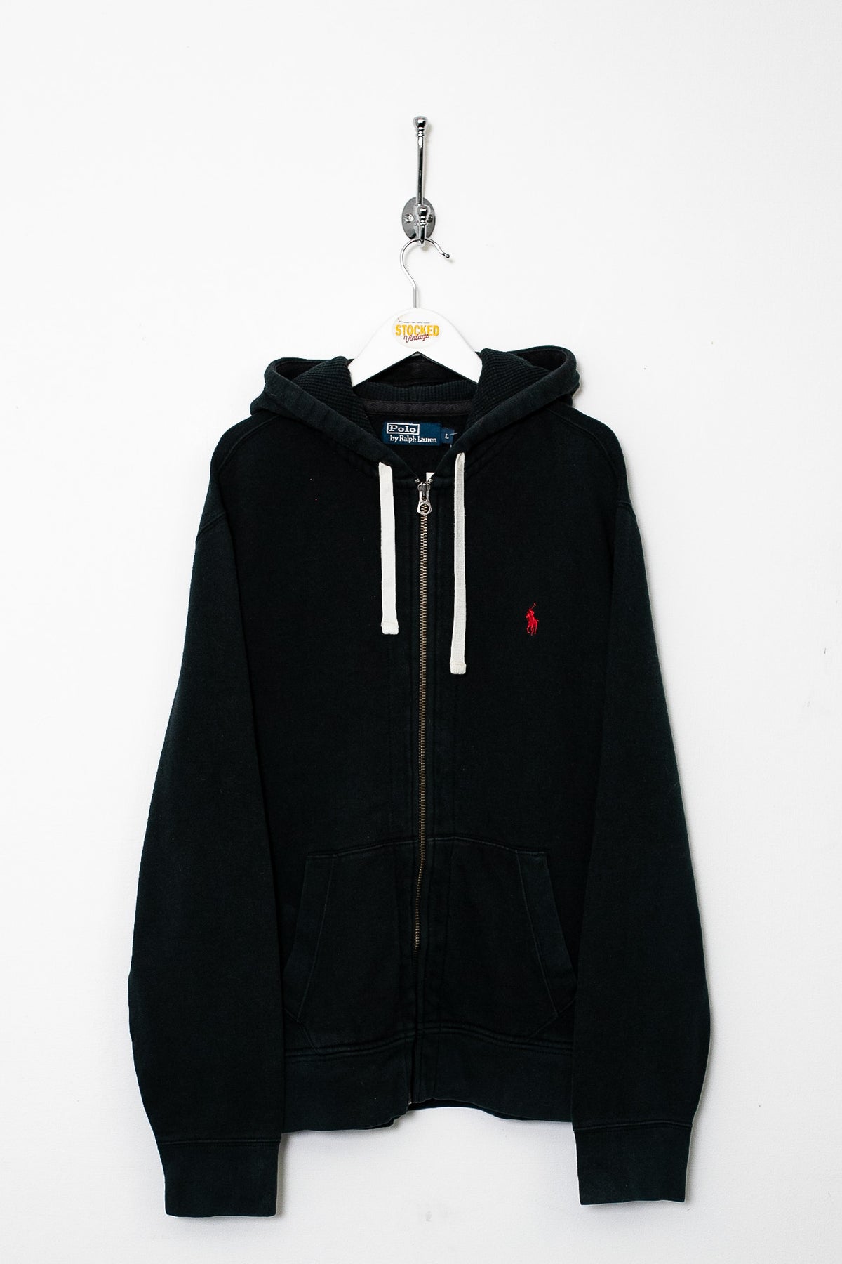00s Ralph Lauren Zipped Hoodie (L)