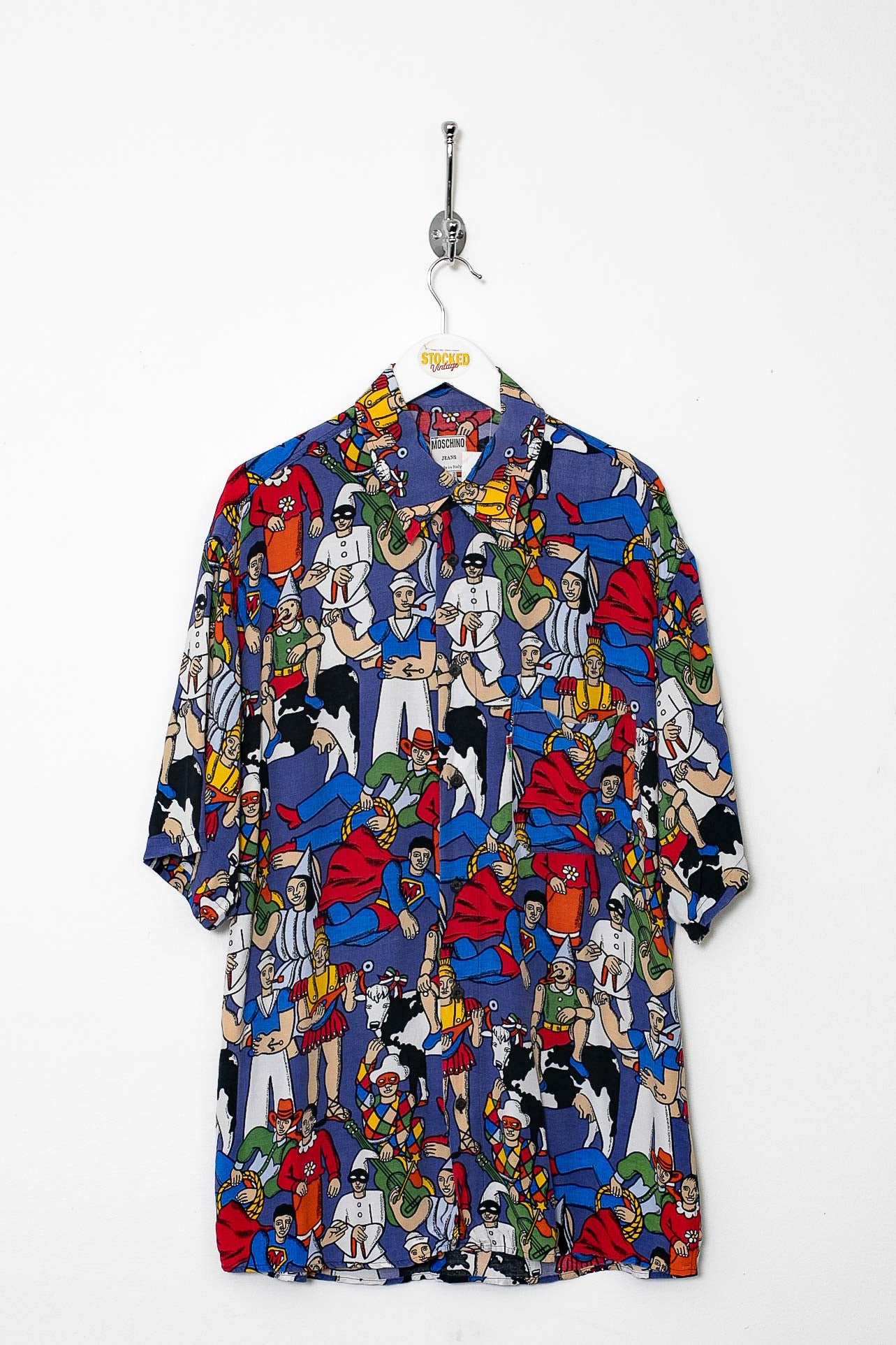 90s Moschino Silk Shirt (M) – Stocked Vintage 90s Moschino Silk Shirt (M) – Stocked Vintage