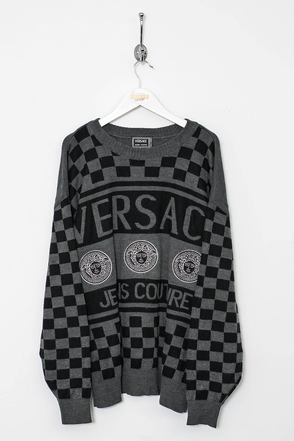 90s Versace Knit Sweatshirt (L)