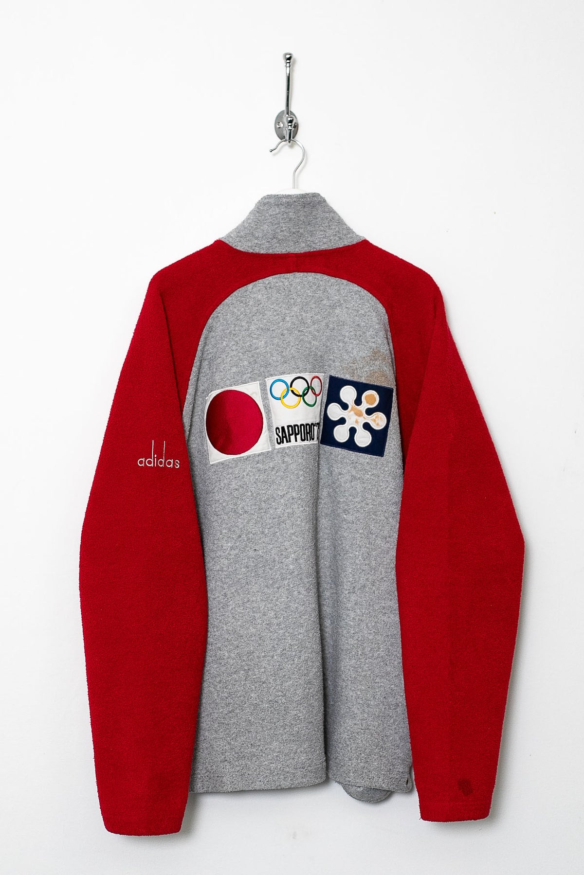 90s Adidas Olympics Zipped Fleece (XL)