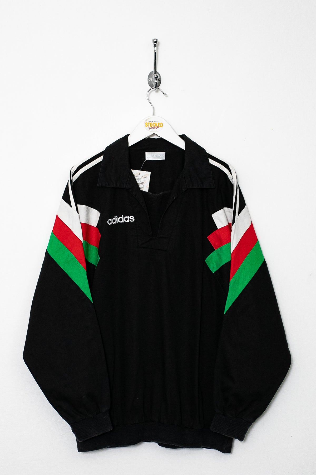 90s Adidas Drill Pullover (L)