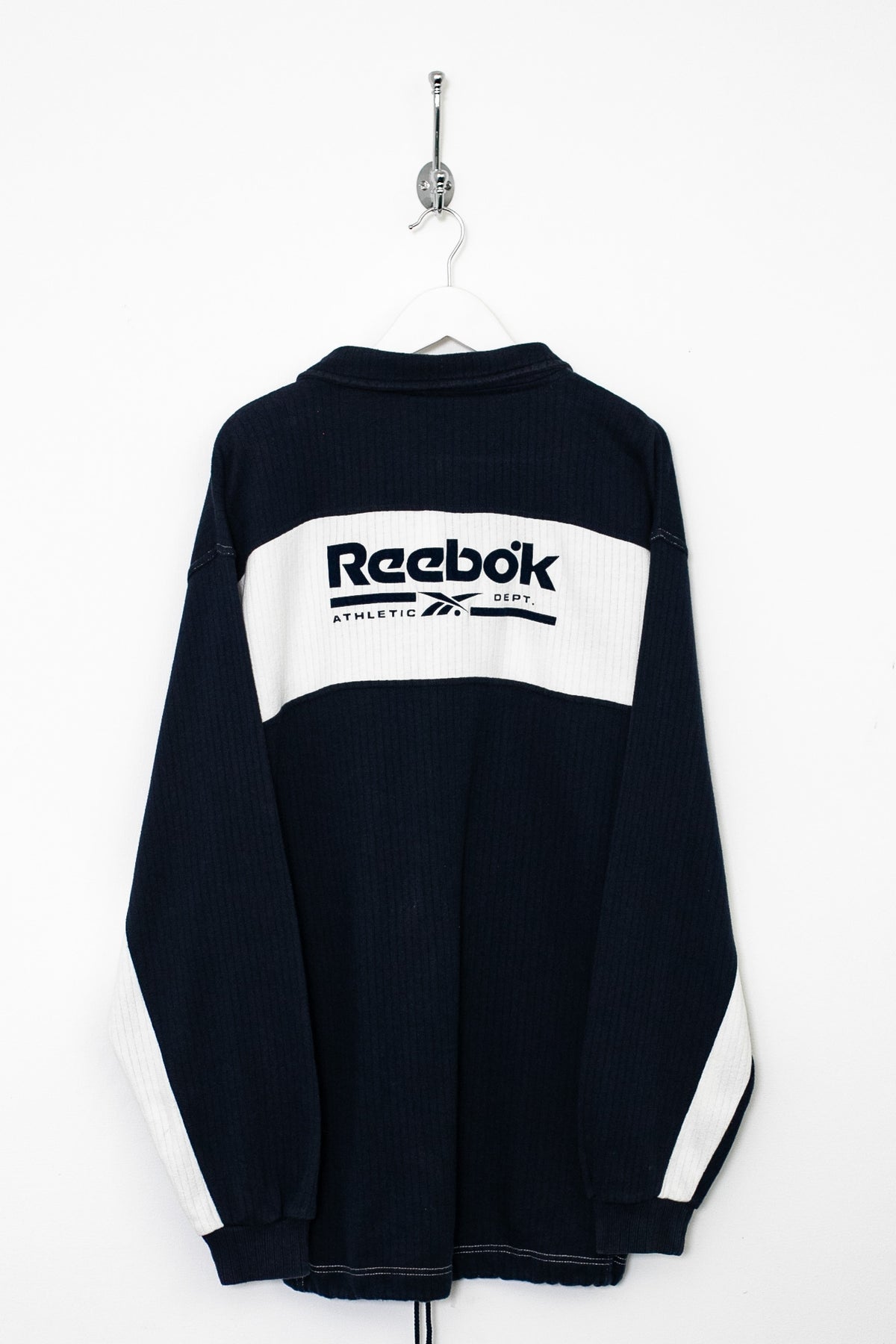 00s Reebok 1/4 Zip Sweatshirt (L)