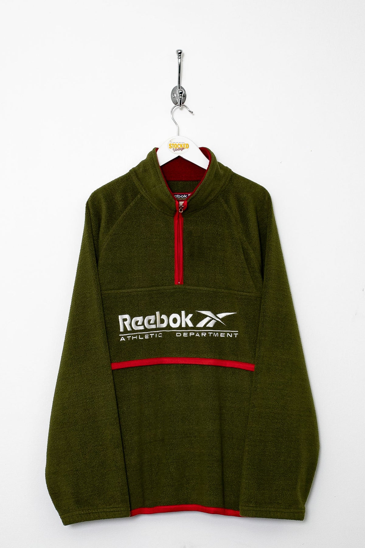 00s Reebok 1/4 Zip Fleece (M)