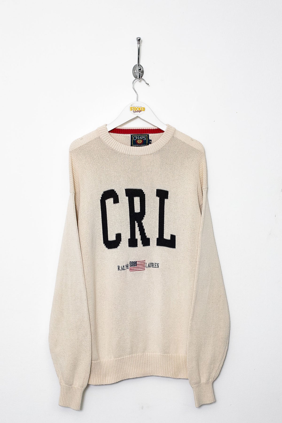90s Ralph Lauren Chaps Knit Jumper (M)